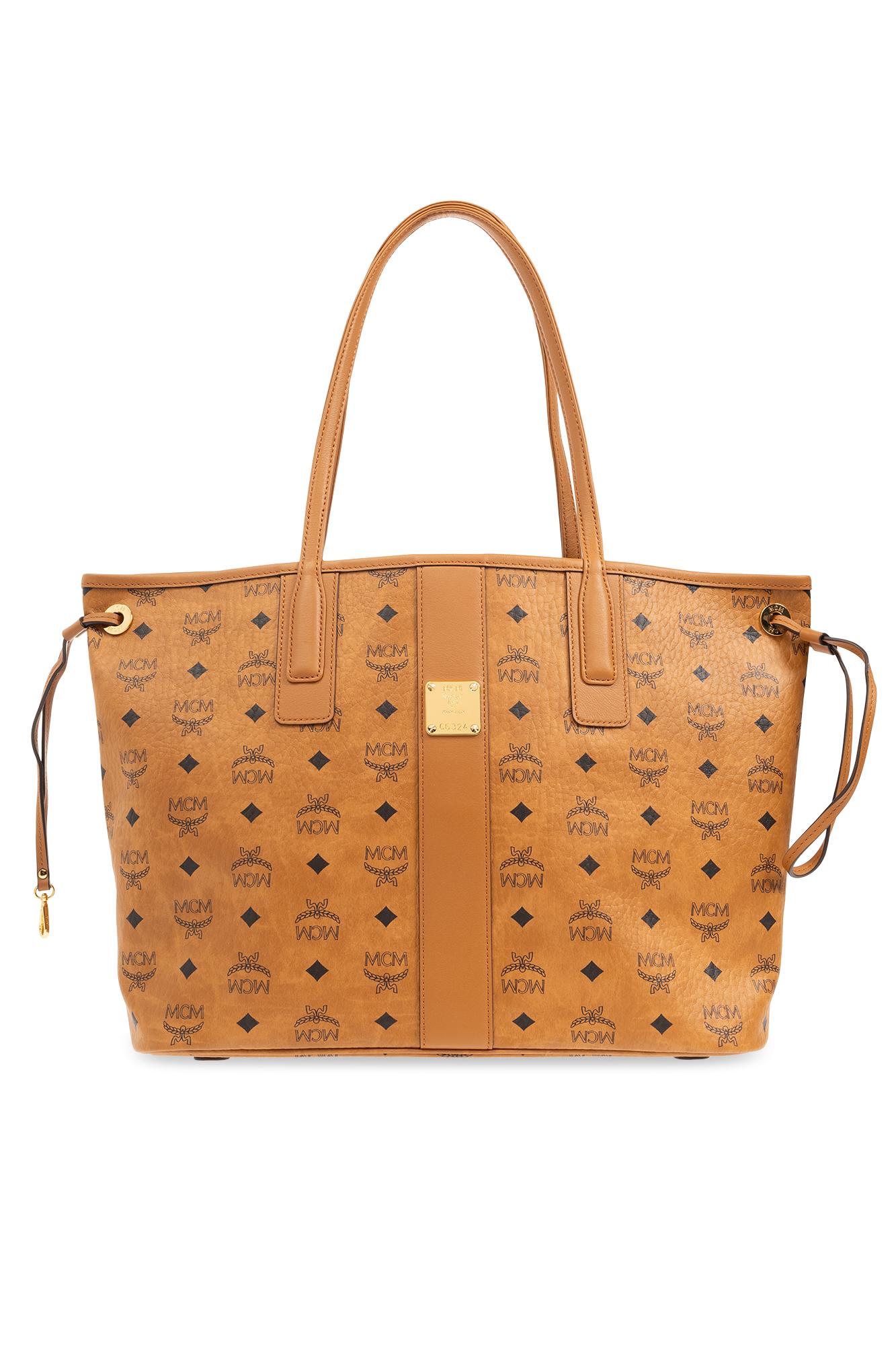MCM Liz Reversible Shopper Bag in Brown Lyst