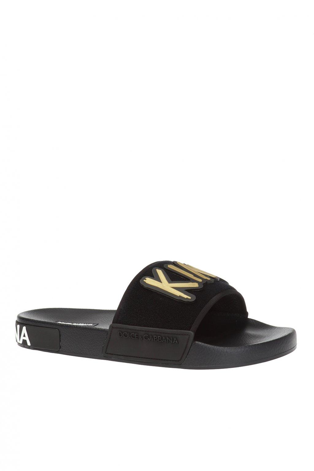 dolce & gabbana slides men