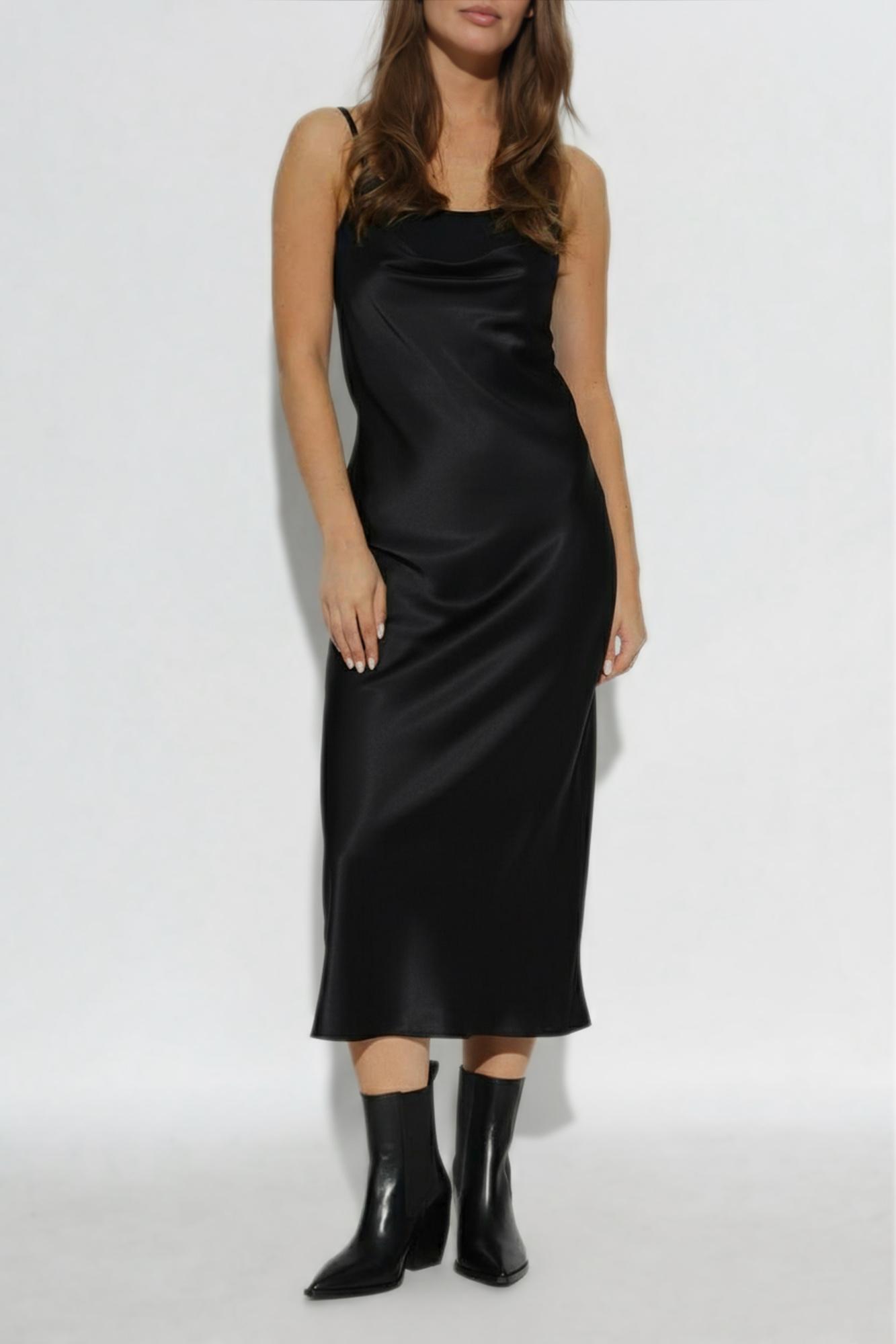 AllSaints Faux Leather Dresses for Women | Lyst