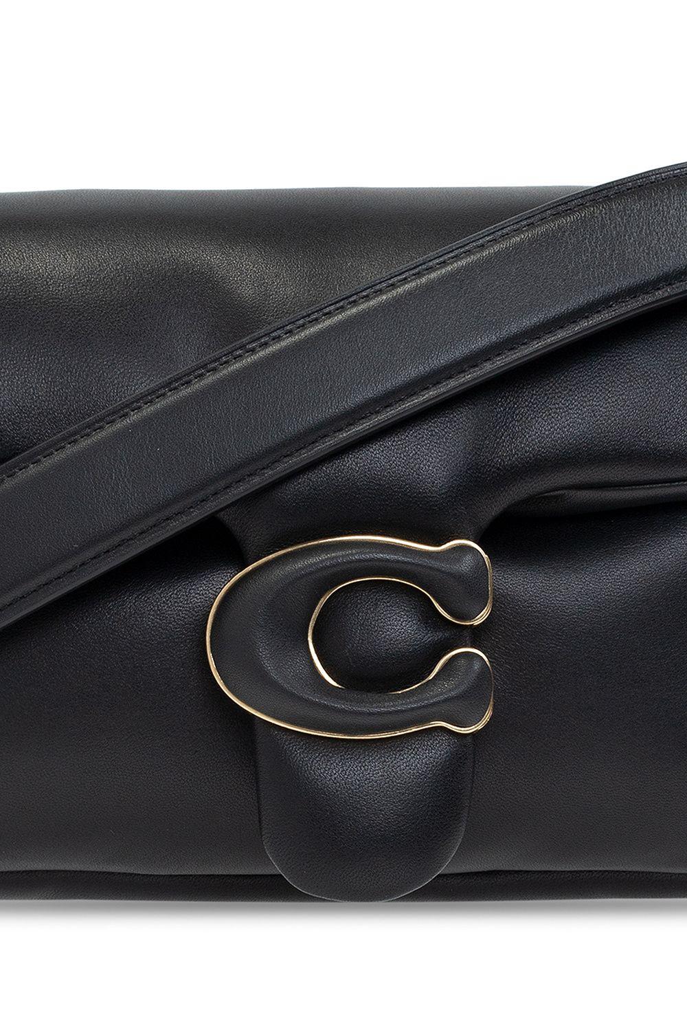 Pillow tabby leather crossbody bag Coach Black in Leather - 36189893