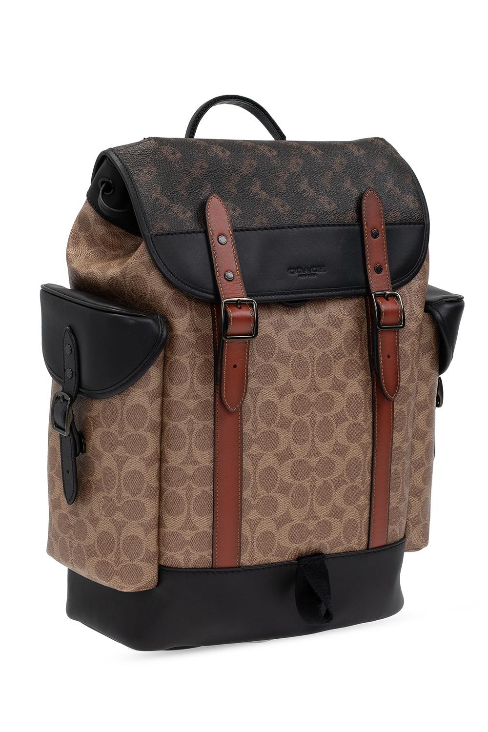 coach men's hitch backpack