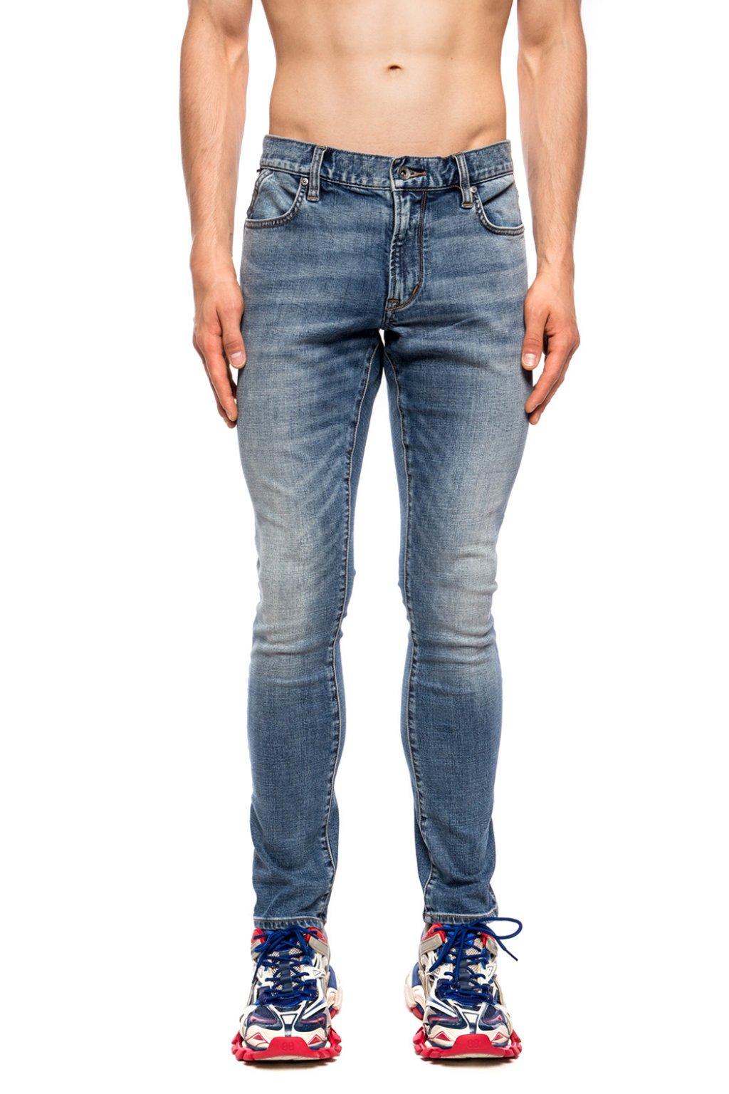 John Varvatos Denim Stonewashed Jeans in Blue for Men - Lyst