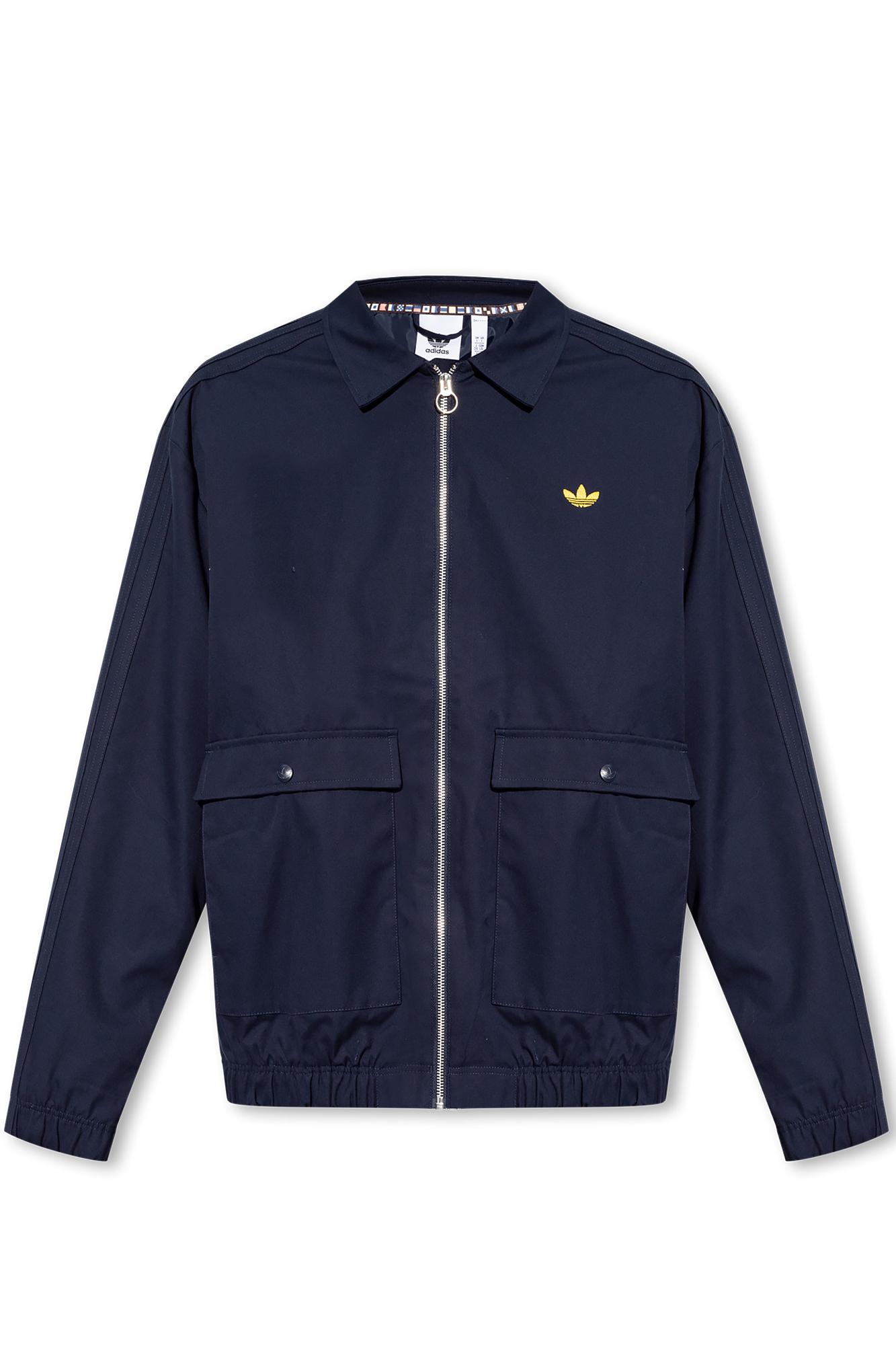 adidas Originals Cotton Jacket in Blue | Lyst