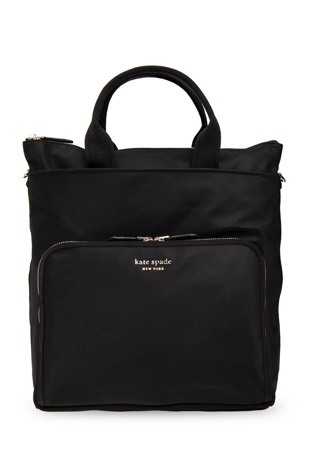 Kate Spade 'convertible' Backpack in Black | Lyst