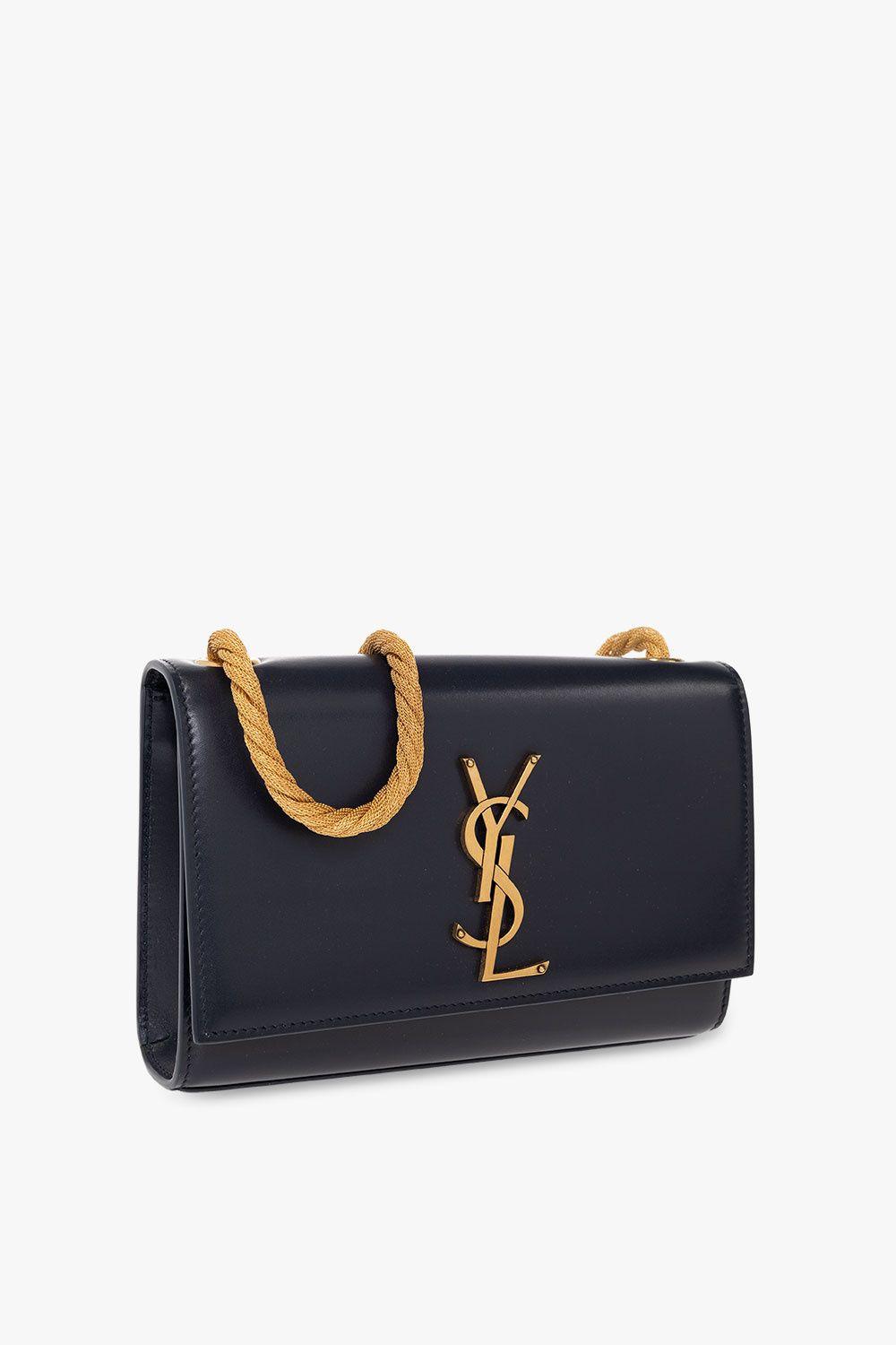 Saint Laurent 'kate Small' Shoulder Bag in Blue