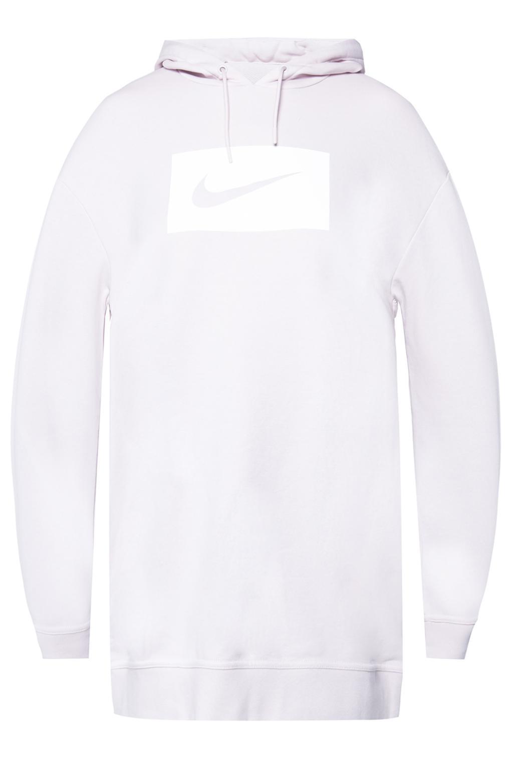 nike long sweatshirt dress