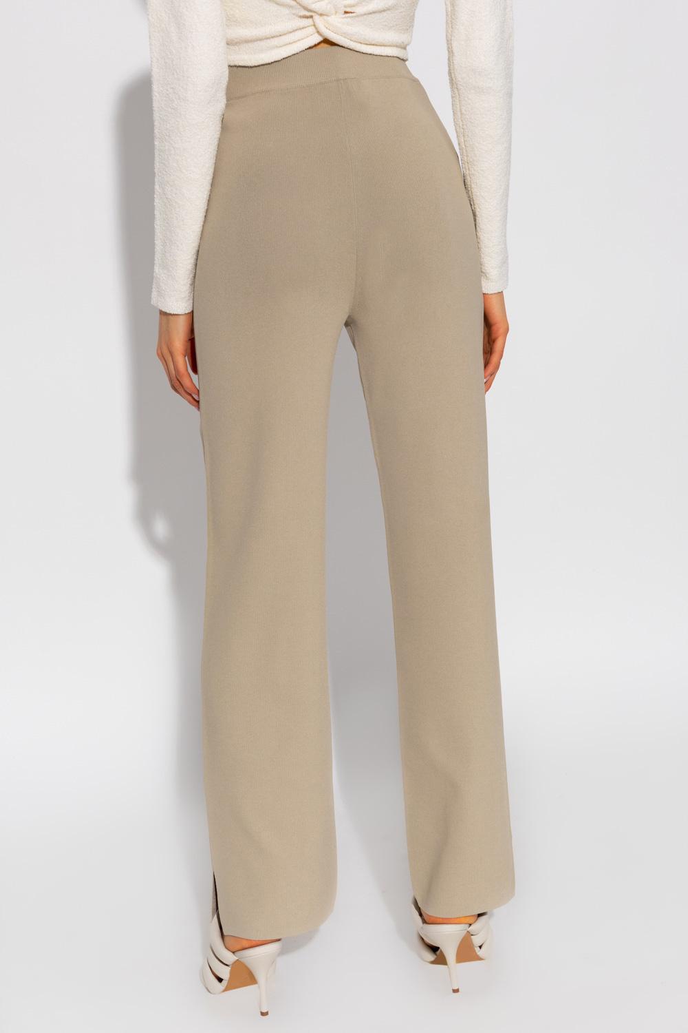 Nanushka 'domino' Trousers in Grey 