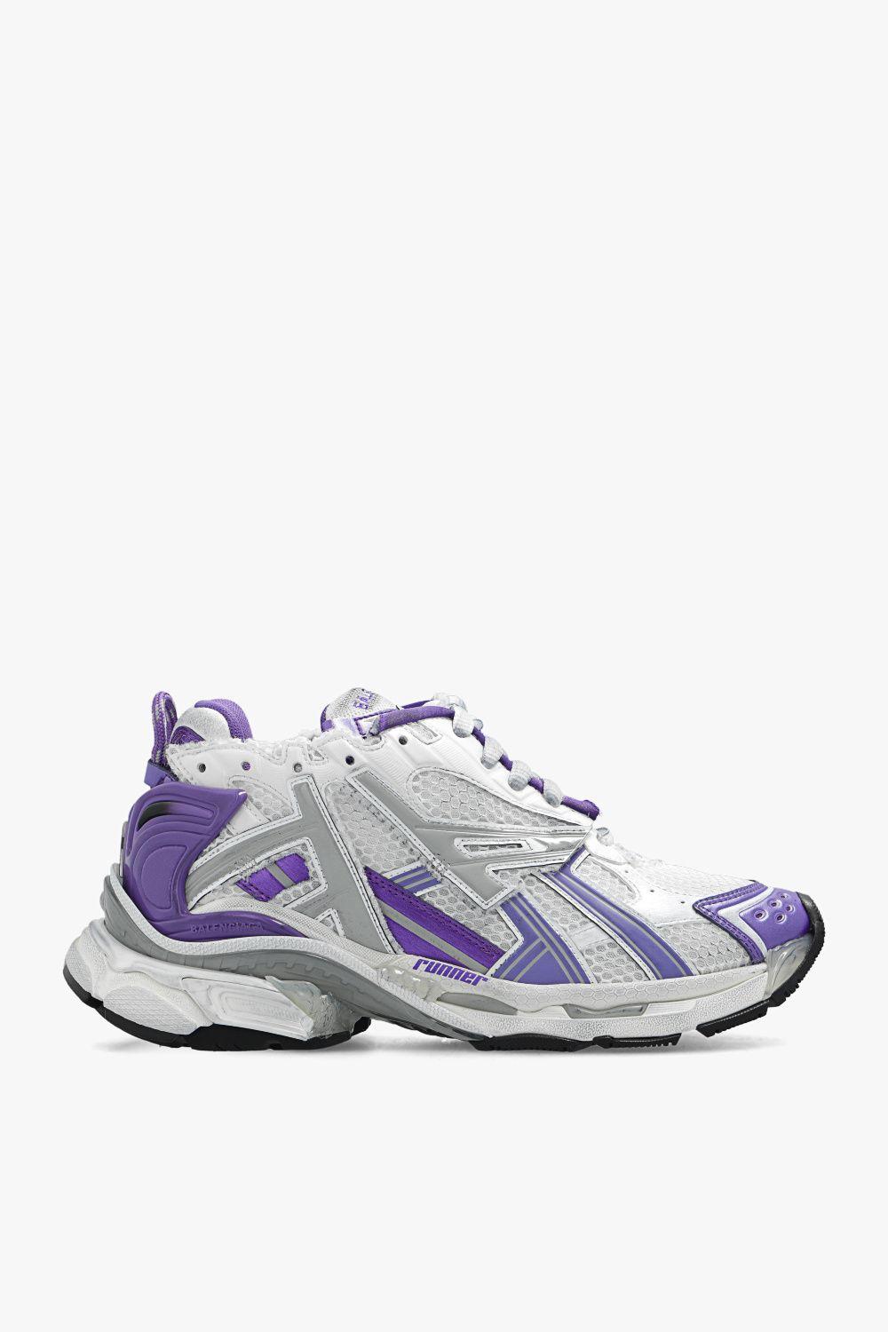 balenciaga runners mens purple