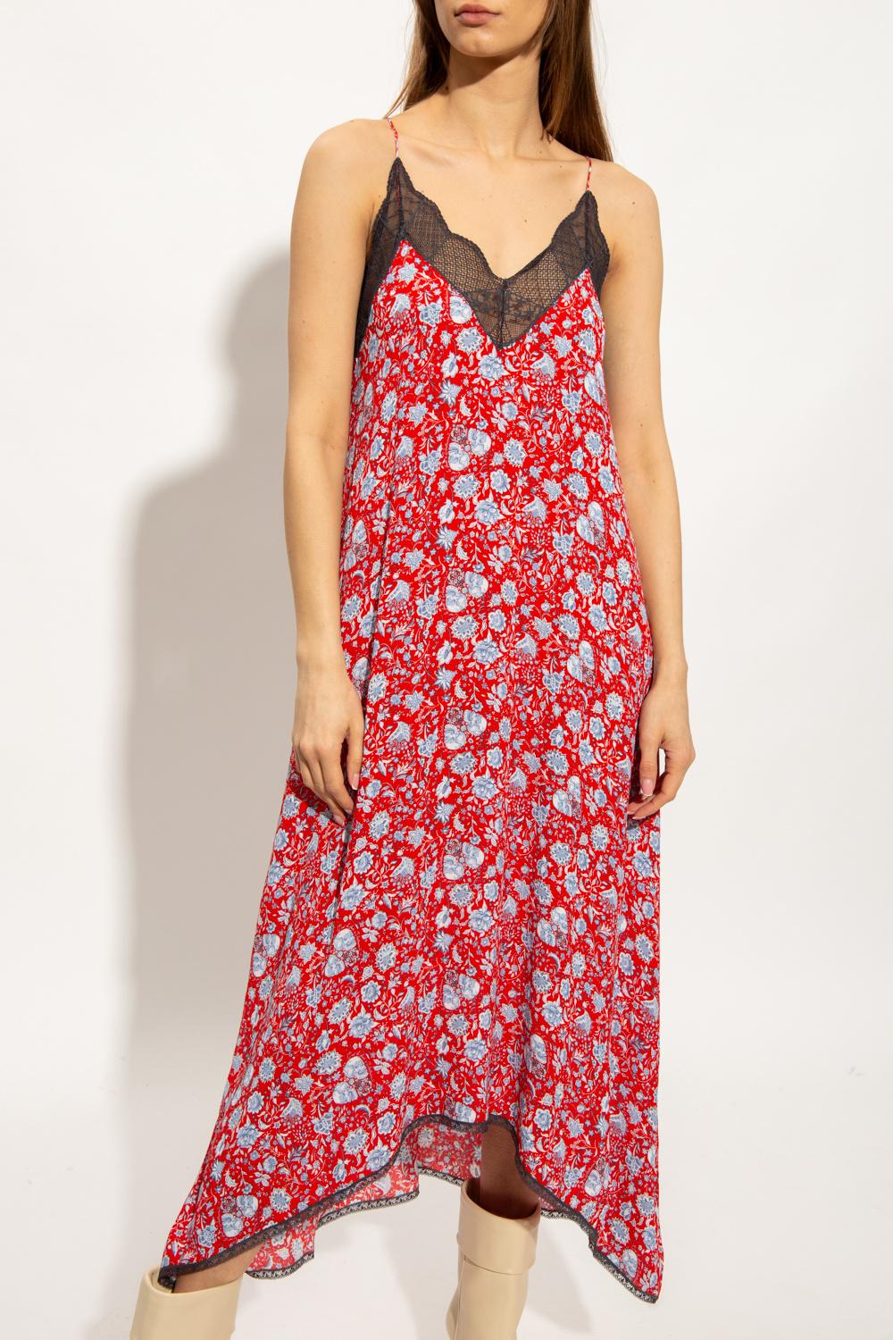 Zadig Voltaire risty Floral Dress in Red Lyst
