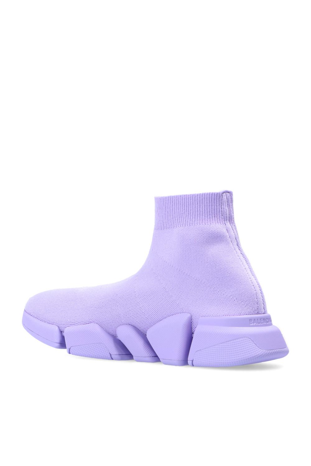 balenciaga sock shoes purple