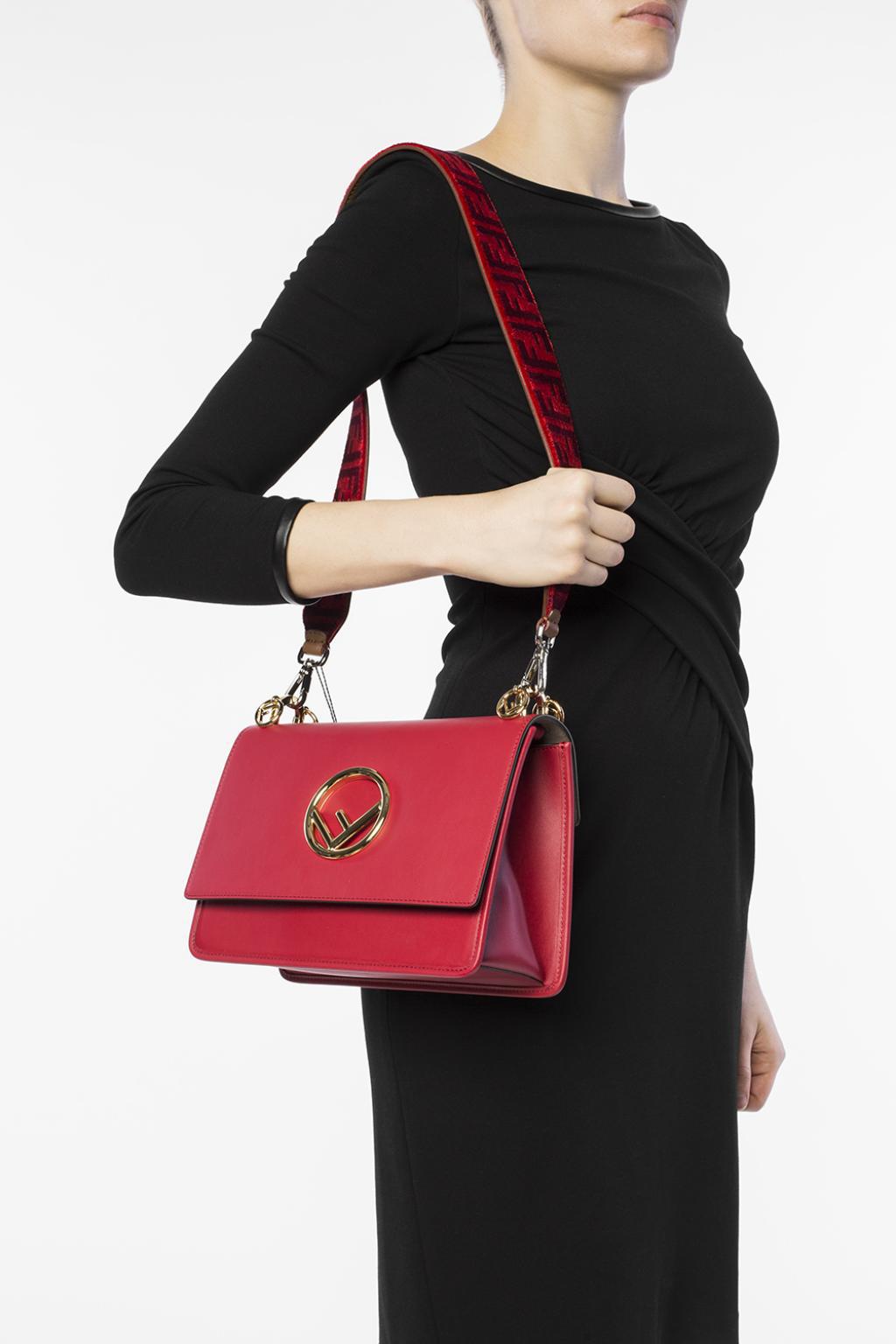 fendi bag red strap