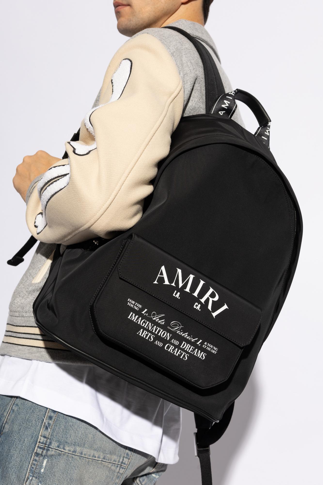 AMIRI アミリ バッグパック リュック キャンバス レザー メンズ AMIRI アミリ バッグパック リュック キャンバス レザー メンズ AMIRI