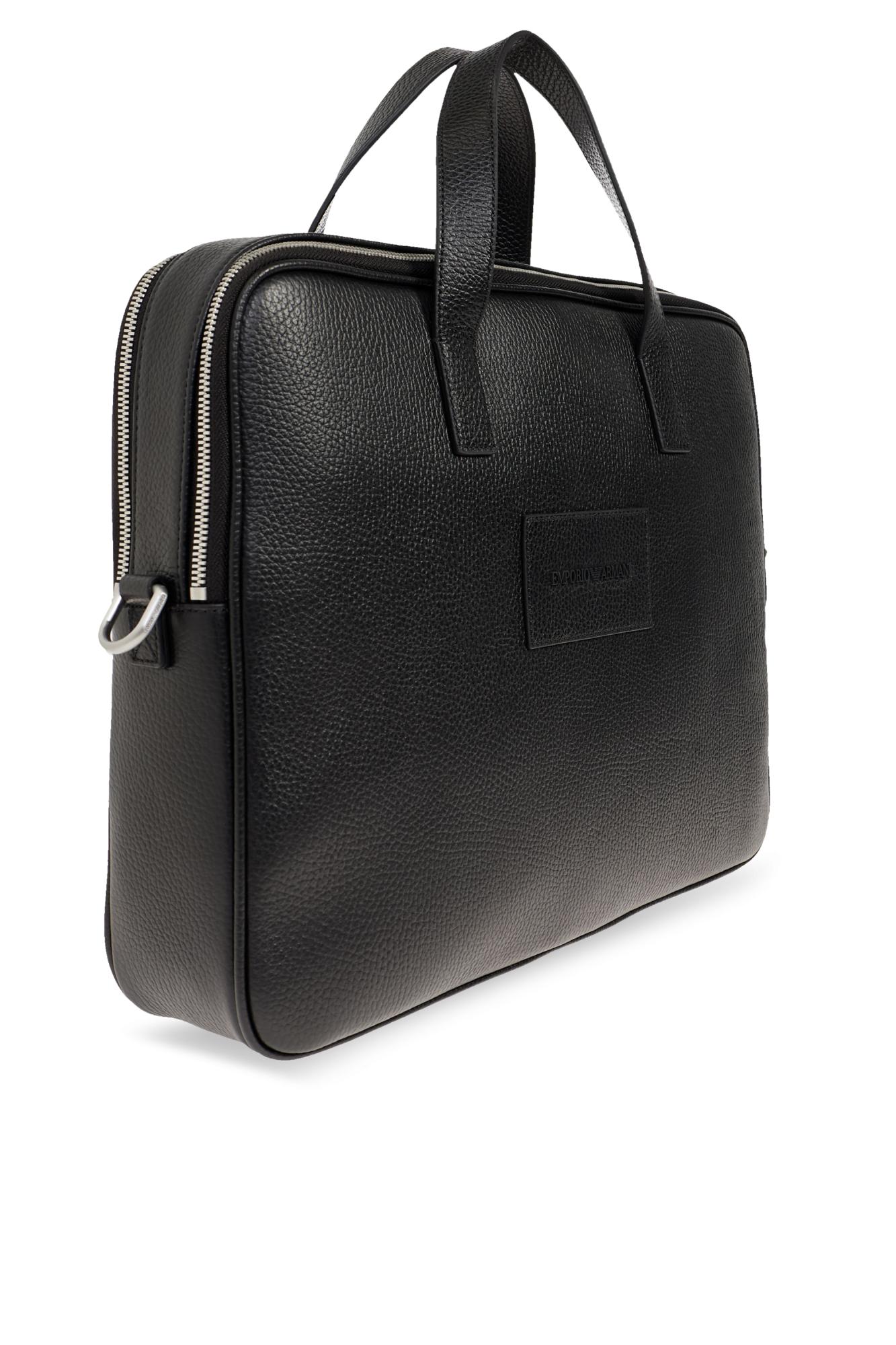 ARMANI パソコンケース Emporio Armani Briefcases and laptop bags for Men | Online Sale up