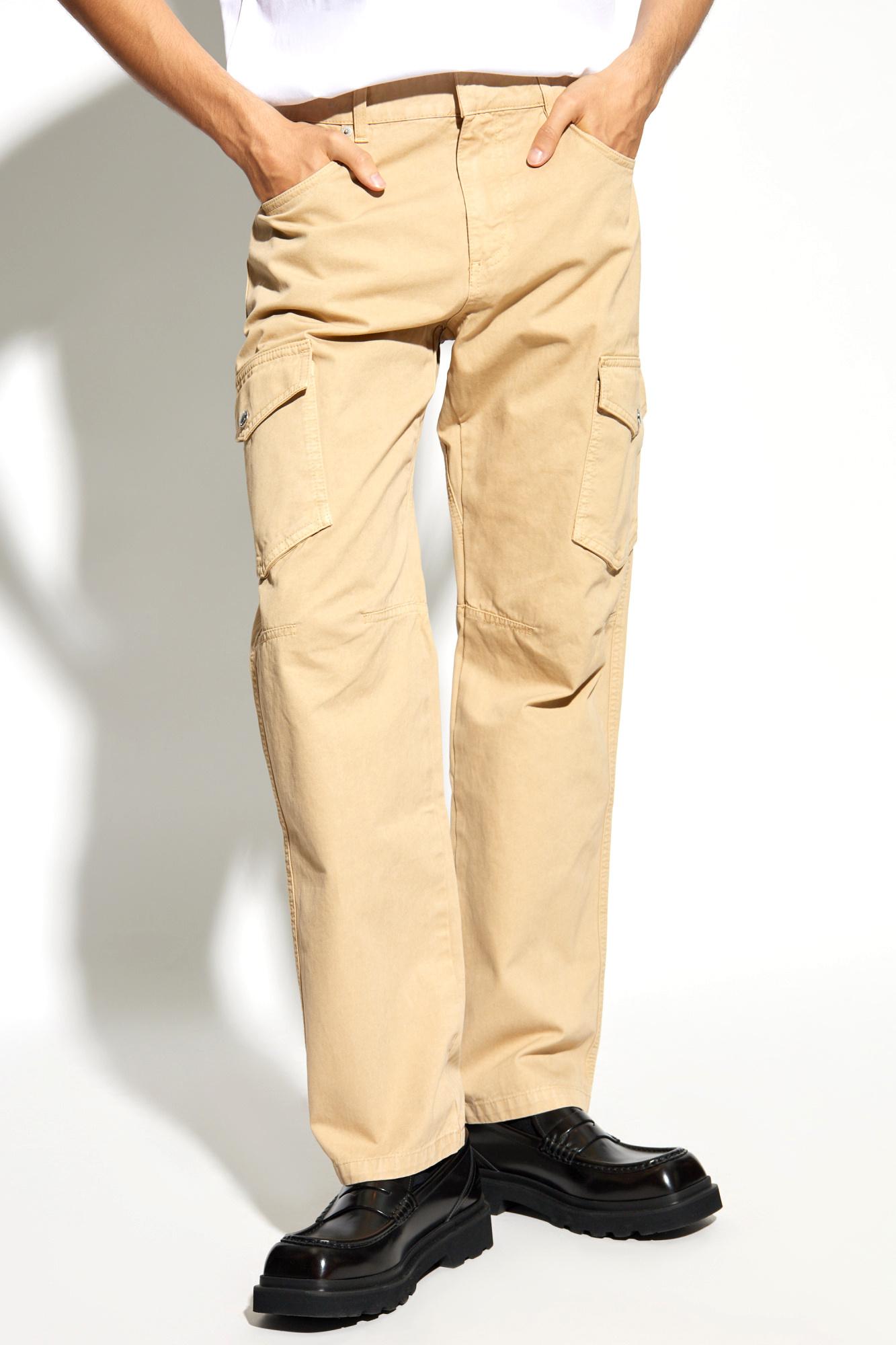Balmain Cargo-Style Pants in Natural for Men Lyst UK