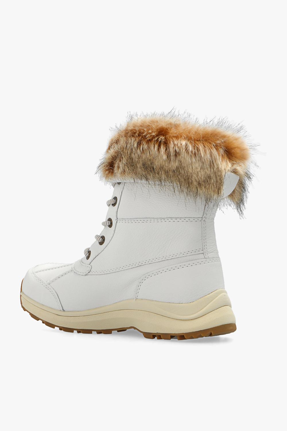 UGG 'adirondack Iii Tipped' Snow Boots in White | Lyst