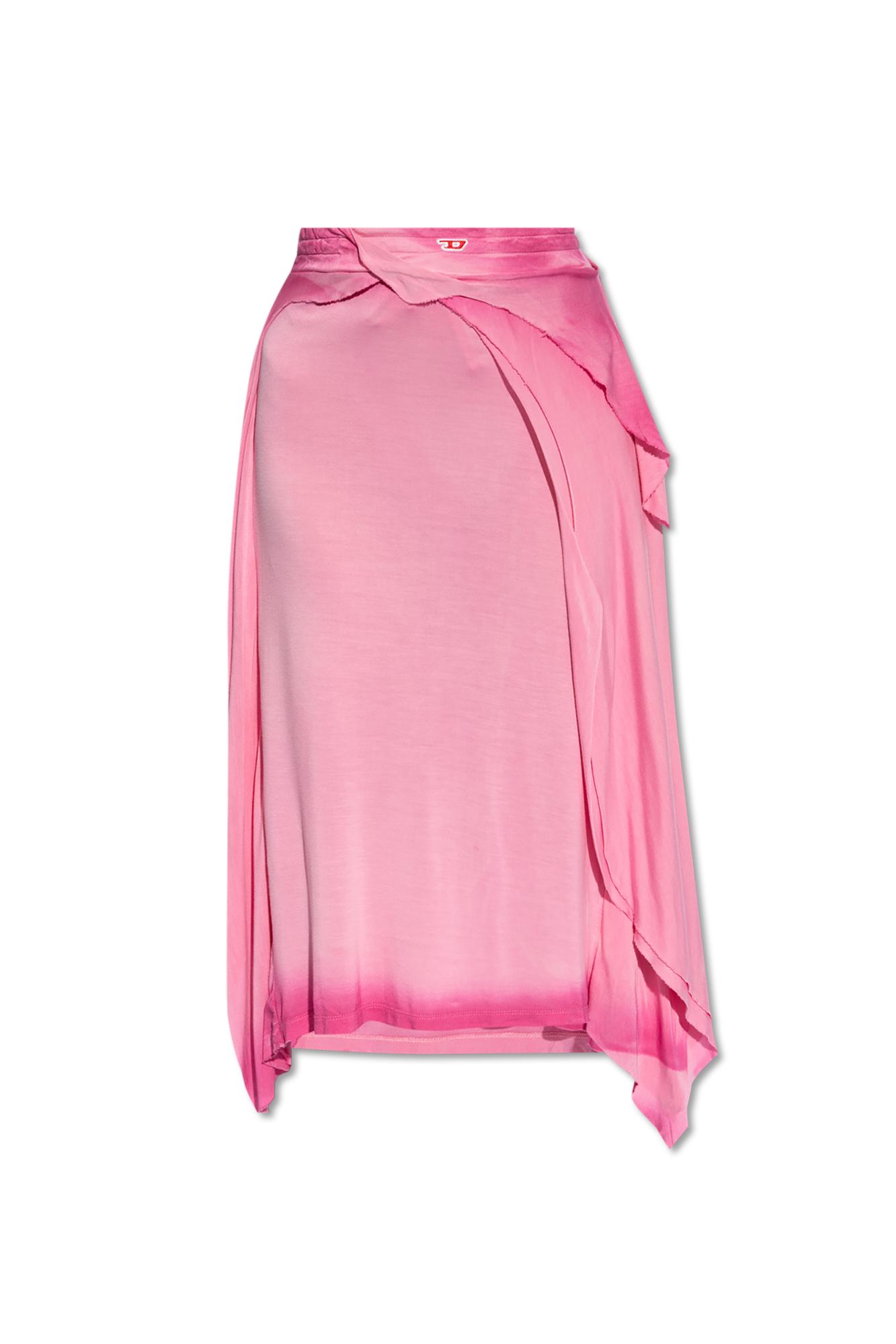 DIESEL Skirt `O-Malory-Long` in Pink | Lyst