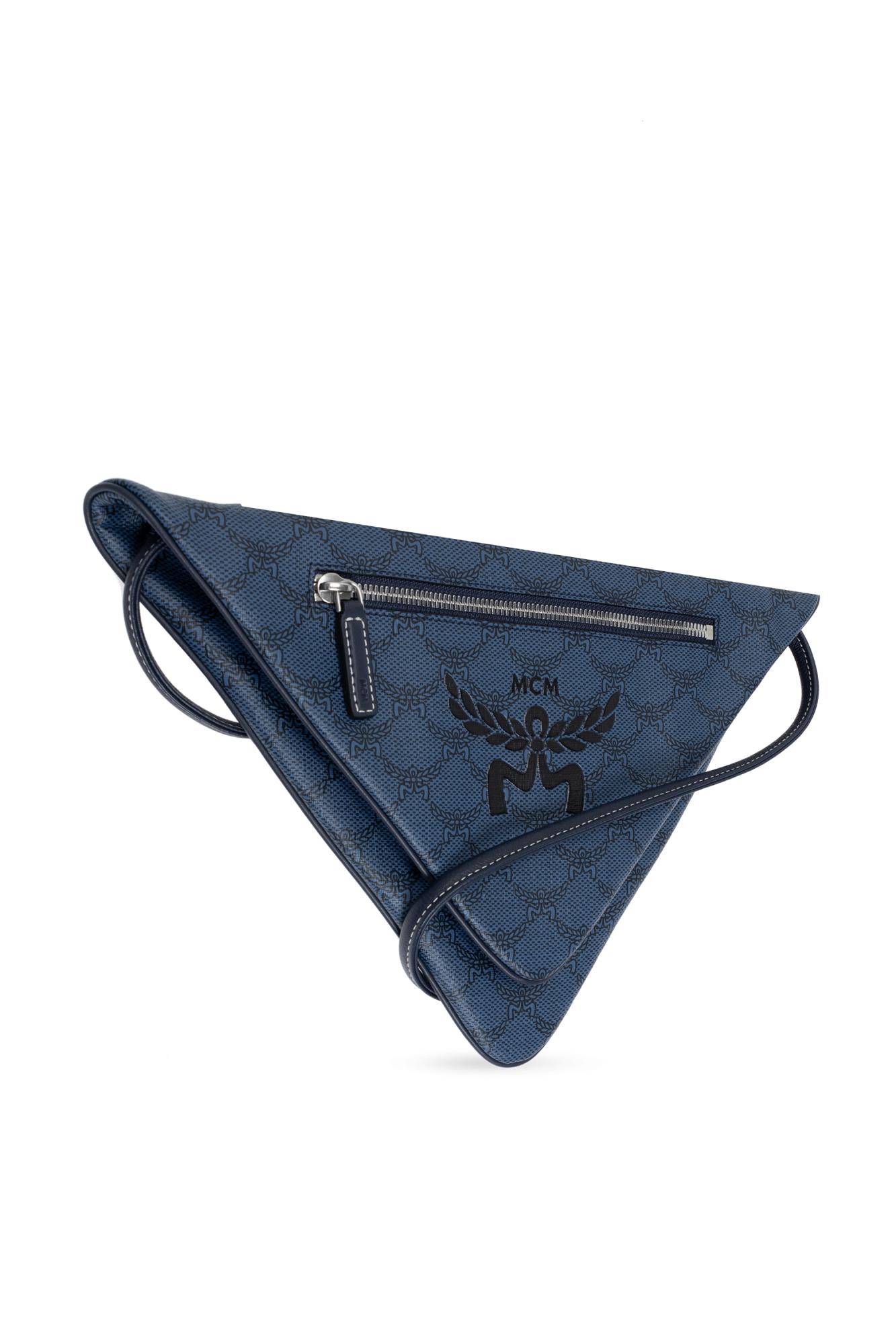 Mcm fanny pack blue hotsell