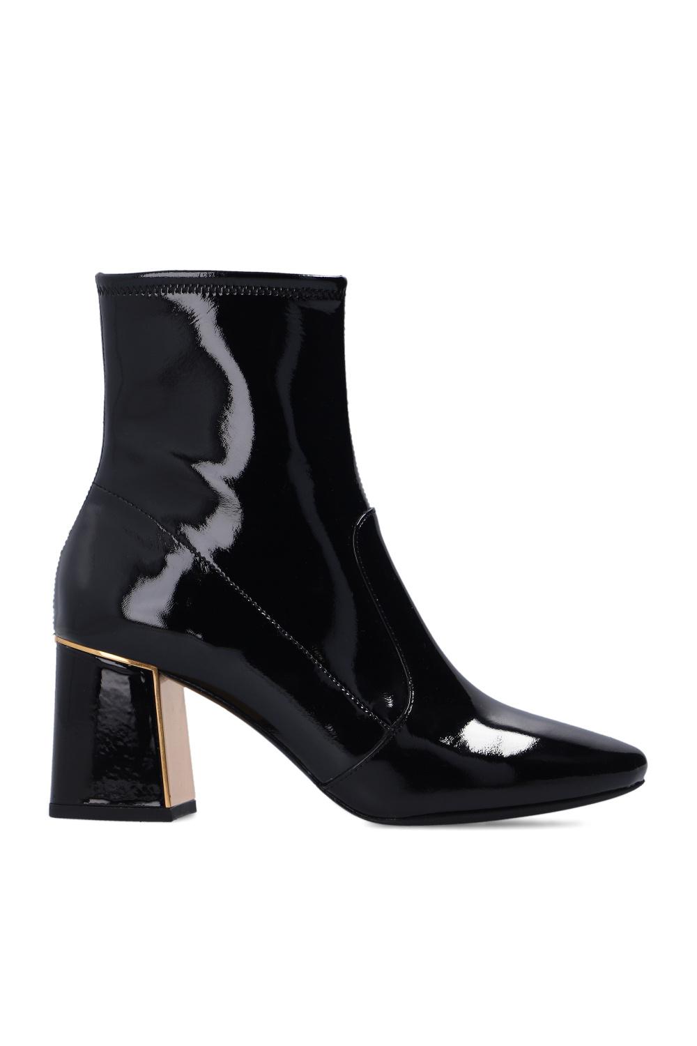 Tory Burch Gigi 70mm Ankle Boots in Black | Lyst