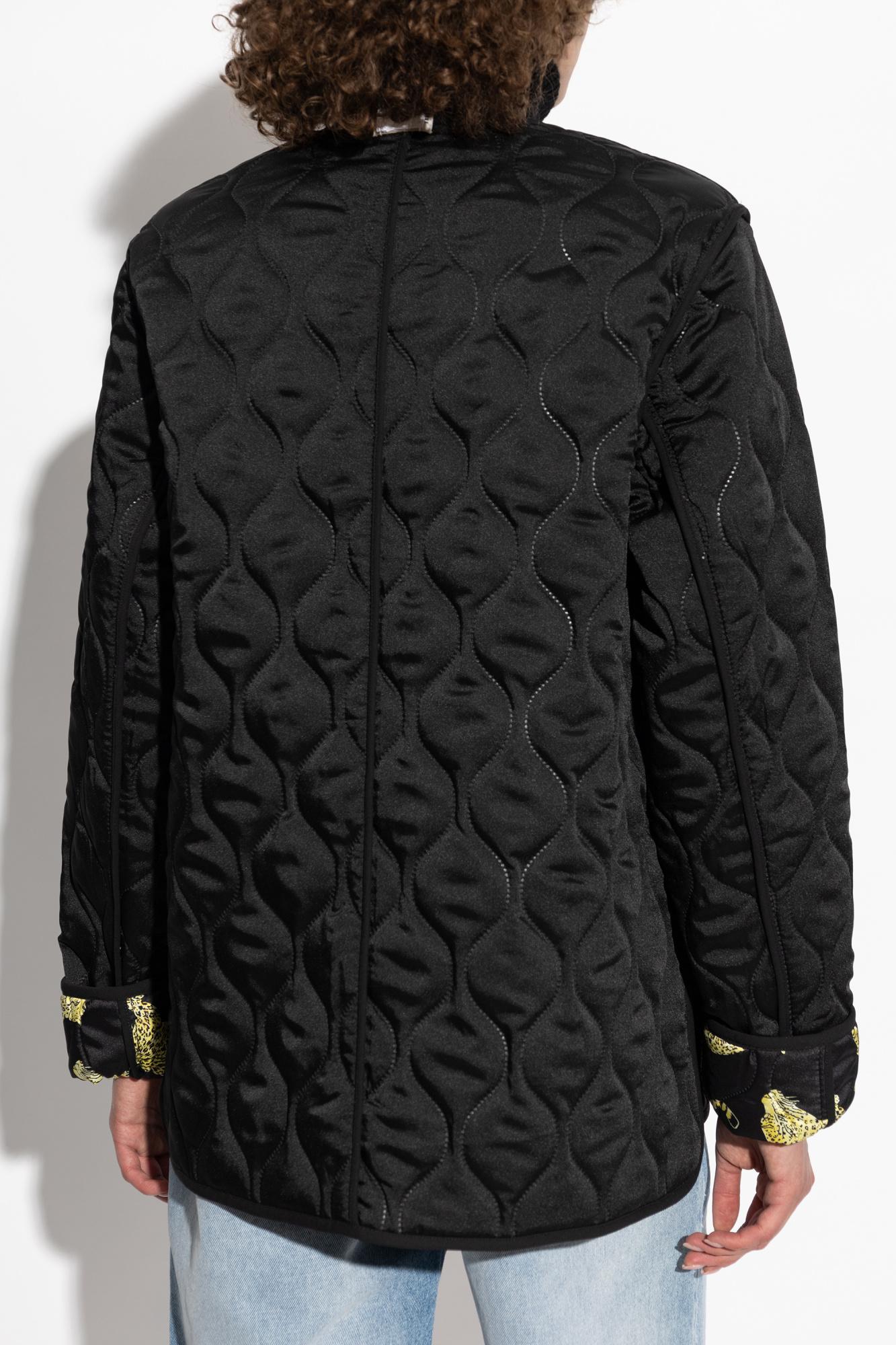 Diane von Furstenberg Reversible Diamond-Quilted Animal