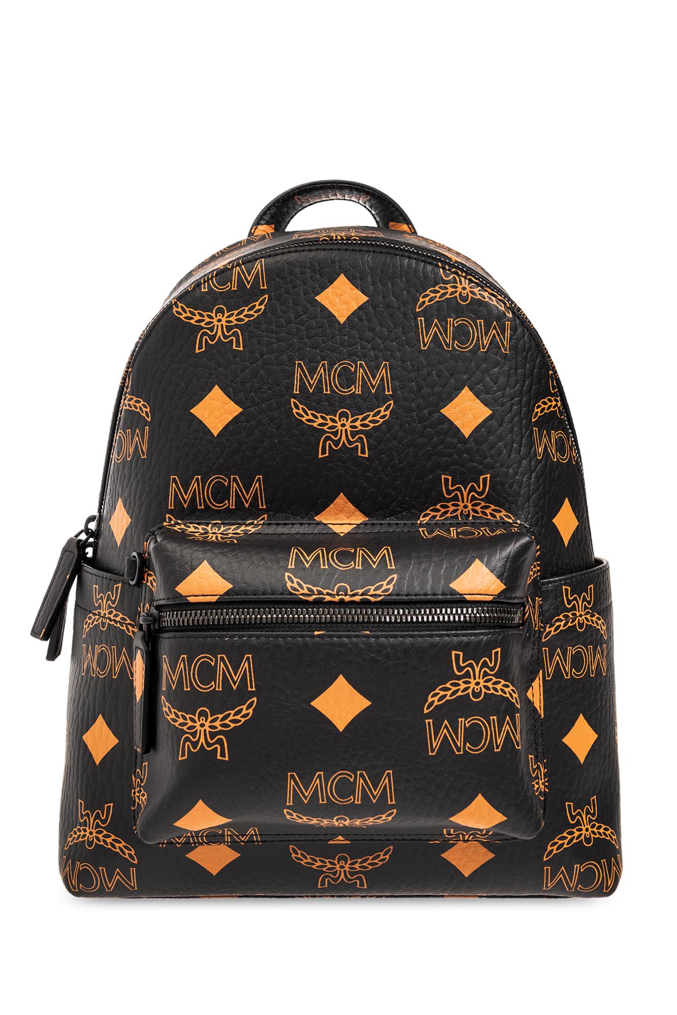 MCM ブラウン バケットバッグ MCM バケットバッグ ブラウン 保存袋付き