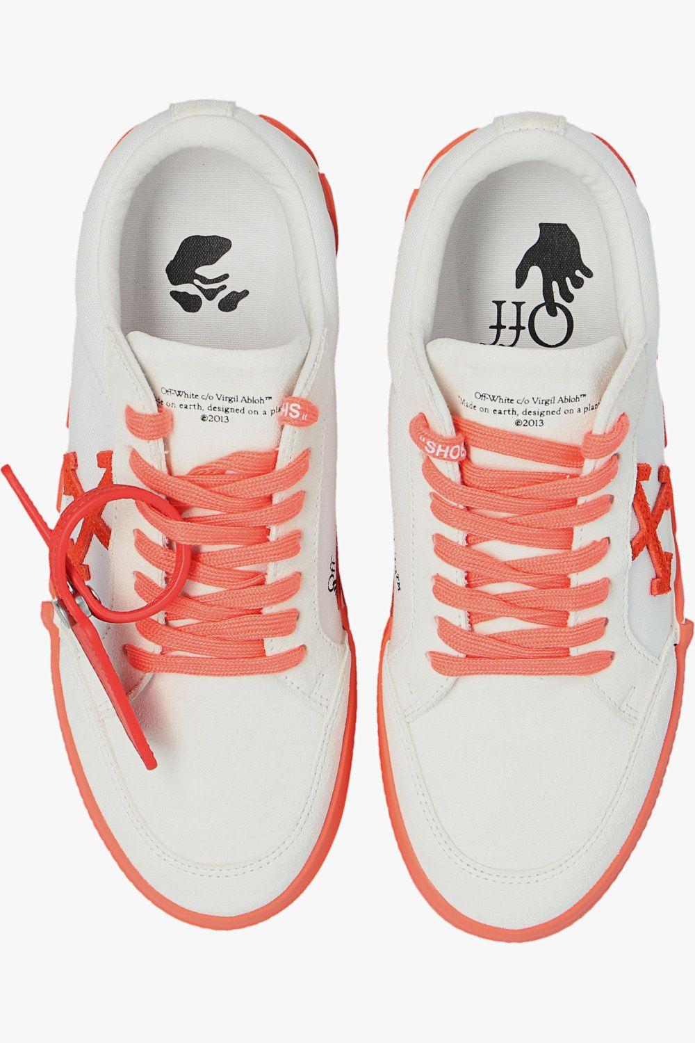 Off-White c/o Virgil Abloh 'low Vulcanized' Sneakers in Red