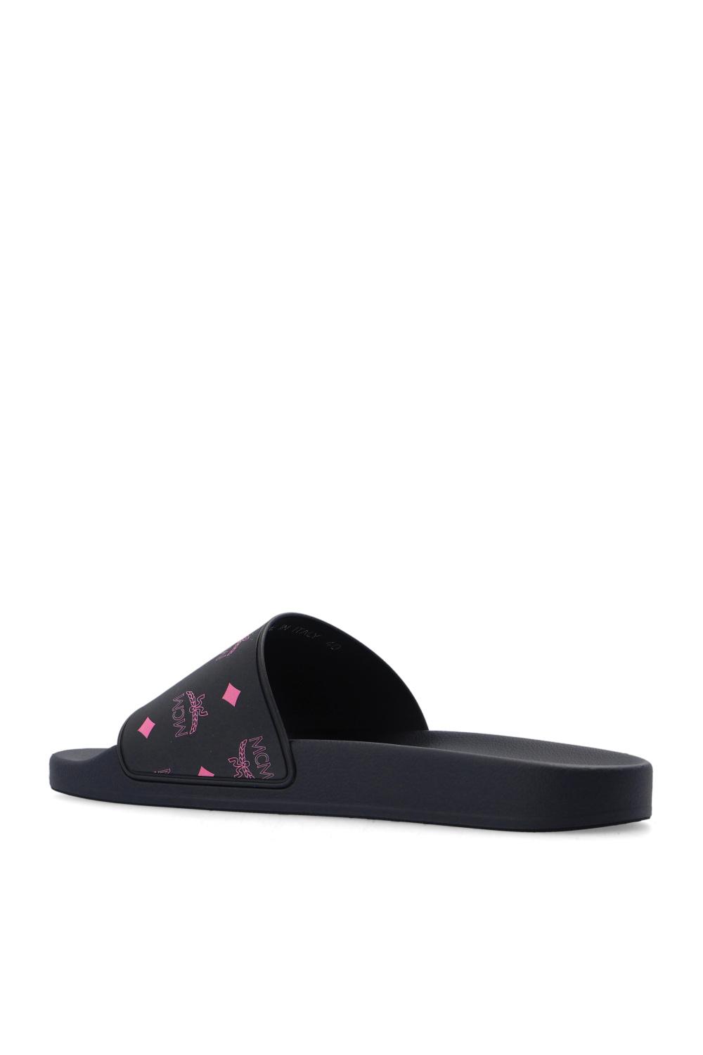 Mcm girl slides hot sale