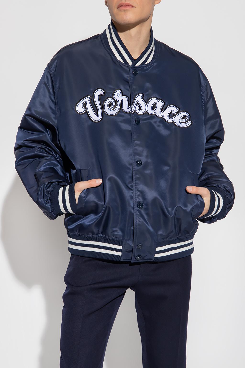 Versace Bomber Jacket Blue Hot Sale | website.jkuat.ac.ke