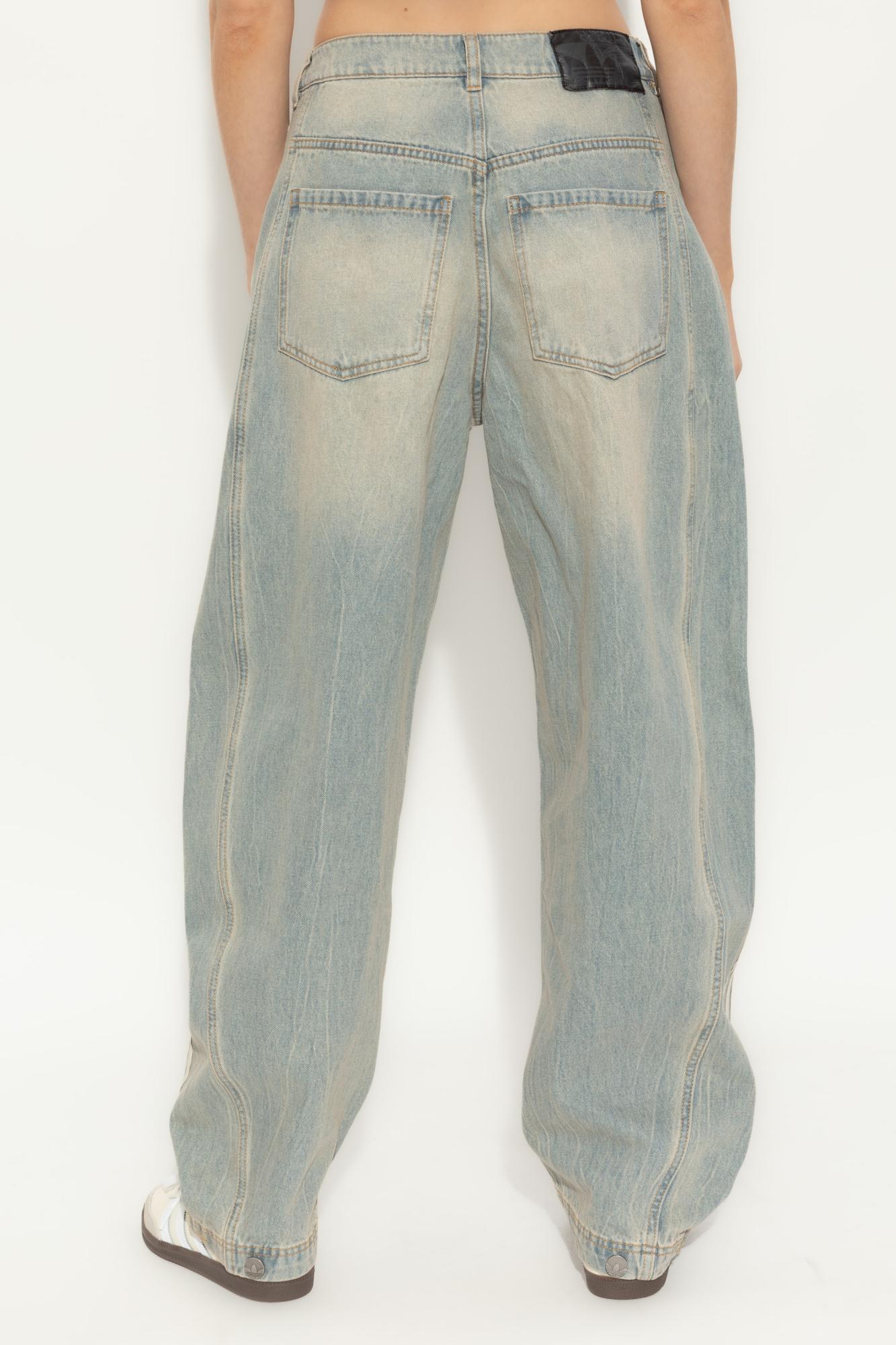 adidas Originals Baloon Style Jeans in Blue | Lyst