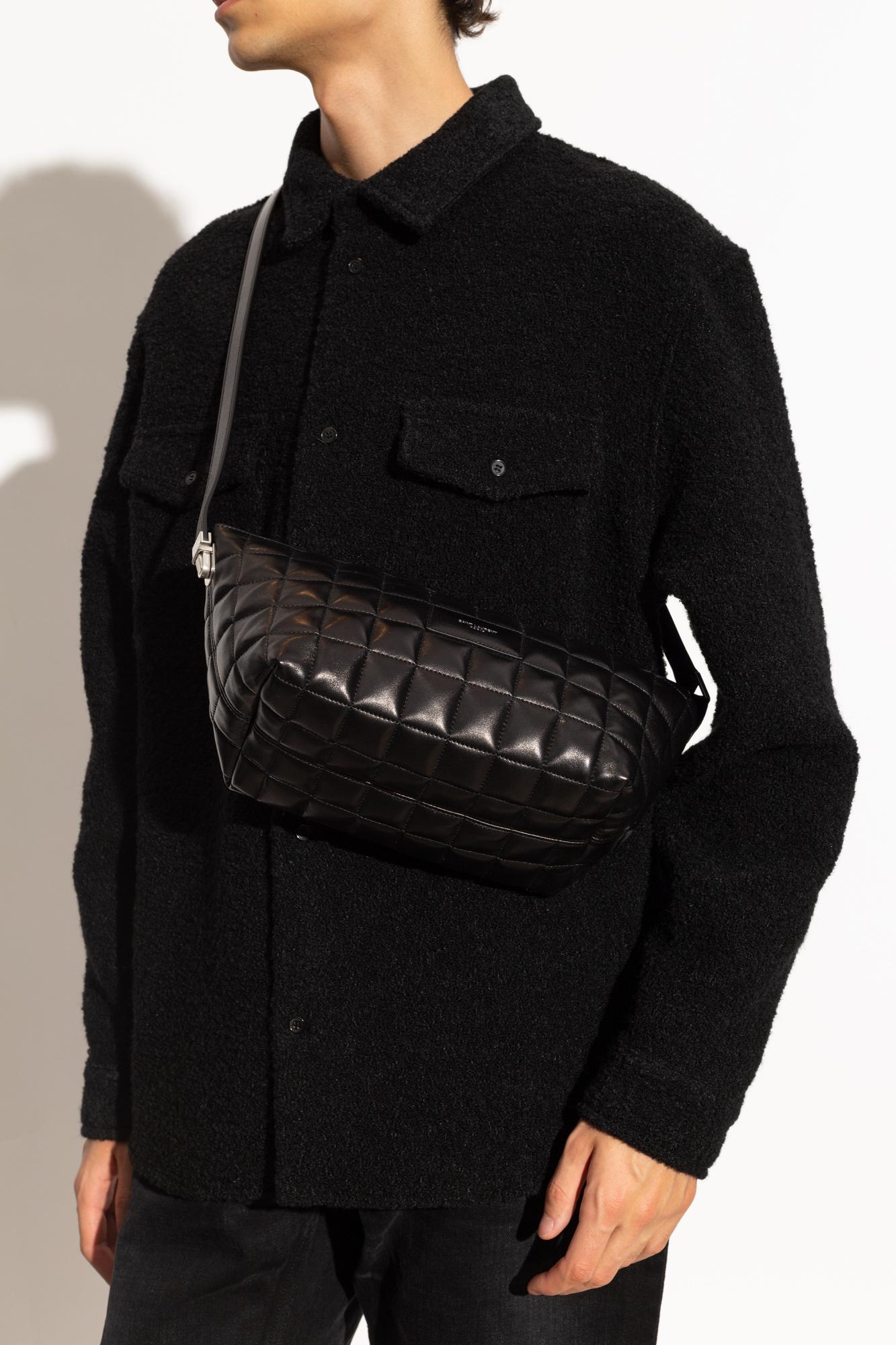 Saint Laurent Shoulder Bag Le Tuc in Black for Men | Lyst