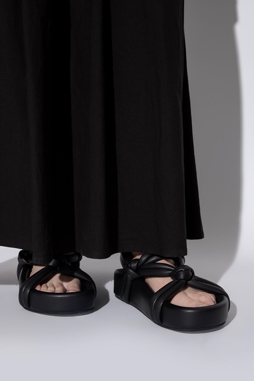 MM6 by Maison Martin Margiela 'mignon' Sandals in Black | Lyst