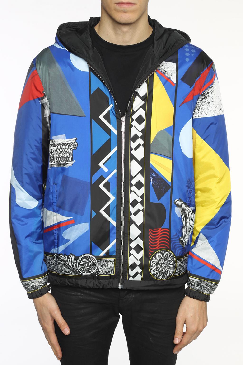 versace jacket reversible