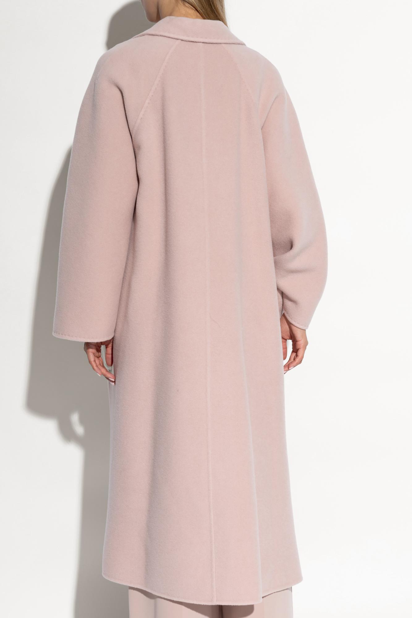 Max Mara Cashmere Coat Ludmilla in Pink | Lyst