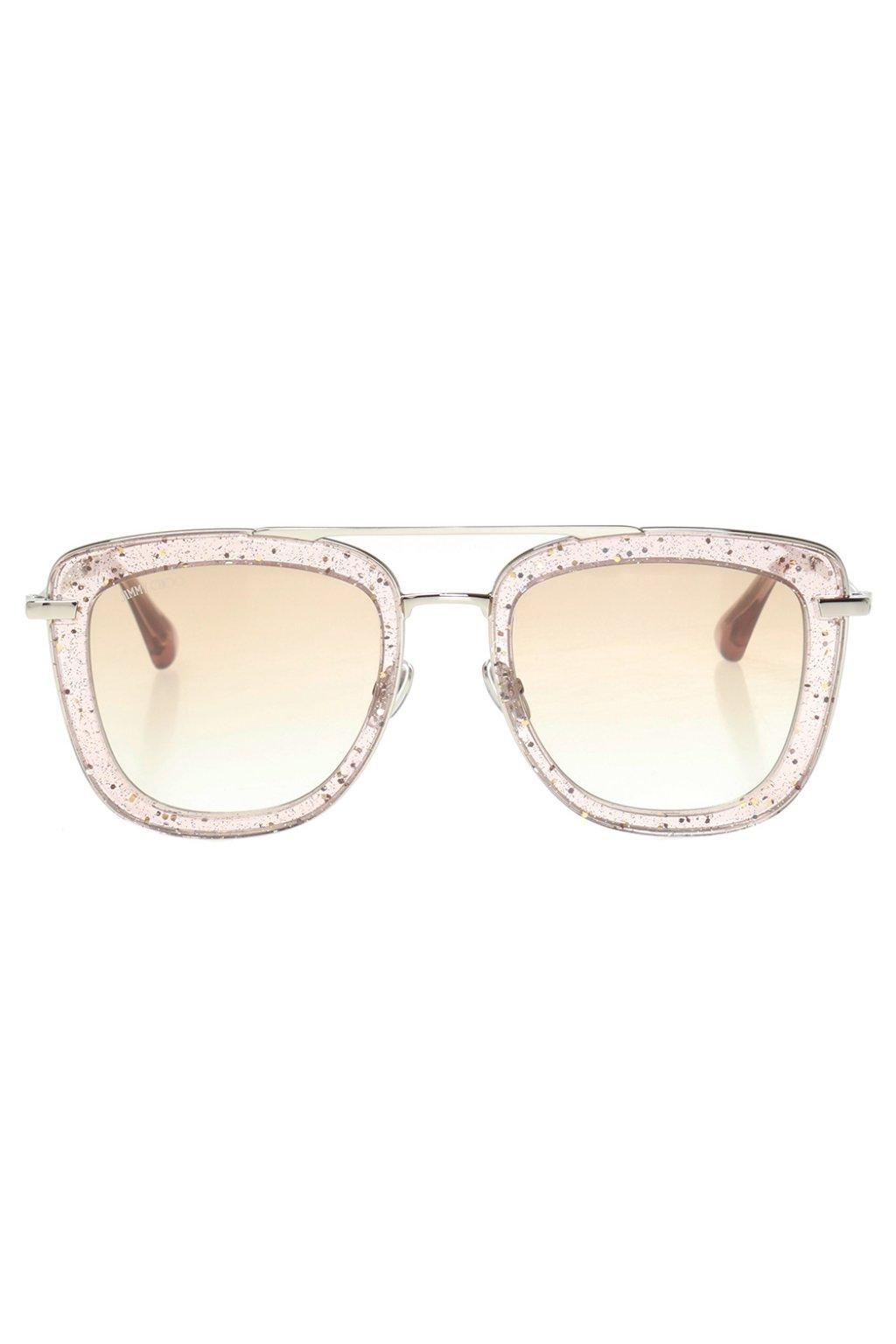 Jimmy Choo 'glossy' Sunglasses Pink Lyst