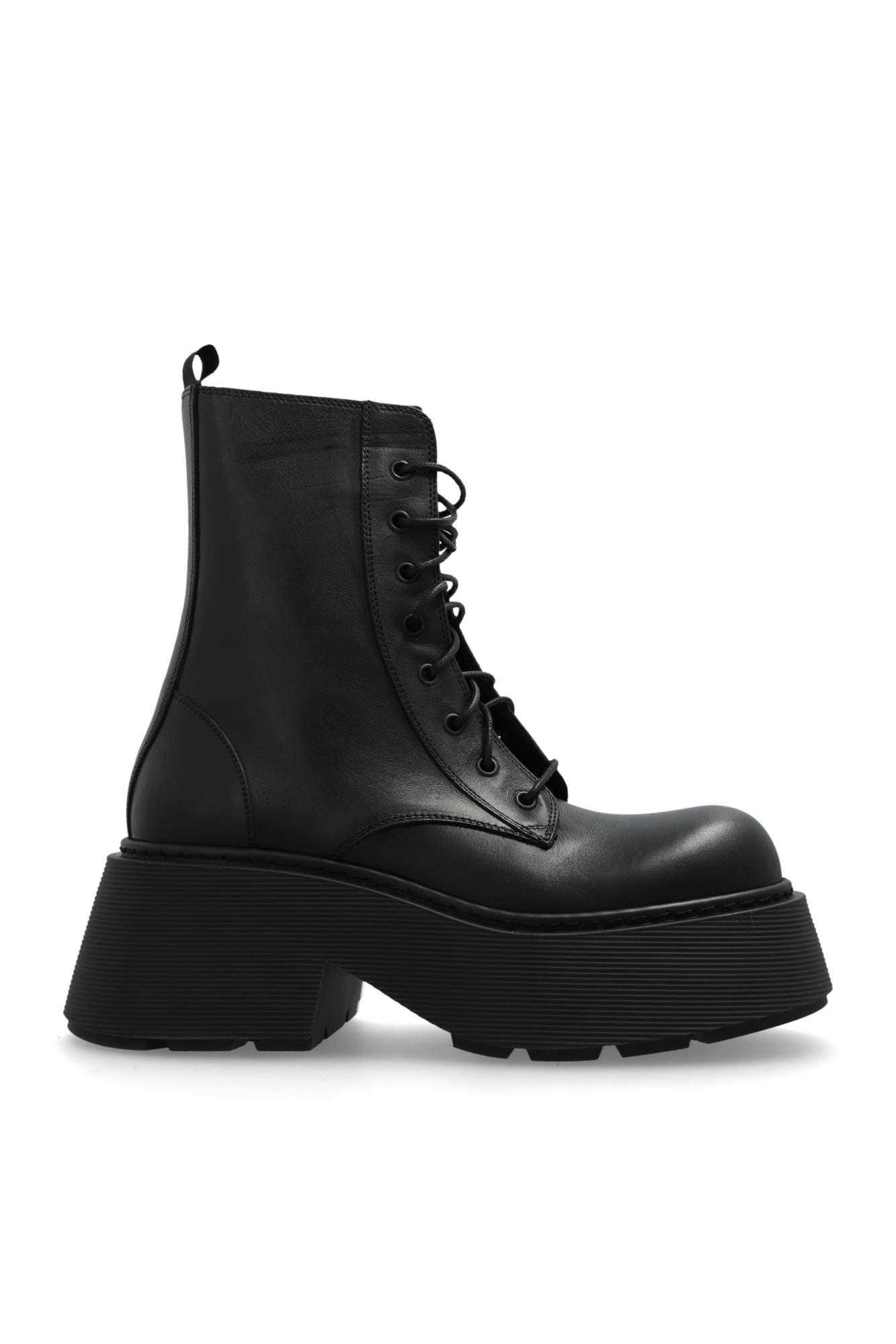 ショートブーツ・ブーティ VIC MATIE Woman Flat ankle boots Black 1F2010DV14F140629 101 Vic Matié Flat Ankle Boots VIC MATIÉ Woman color Black from