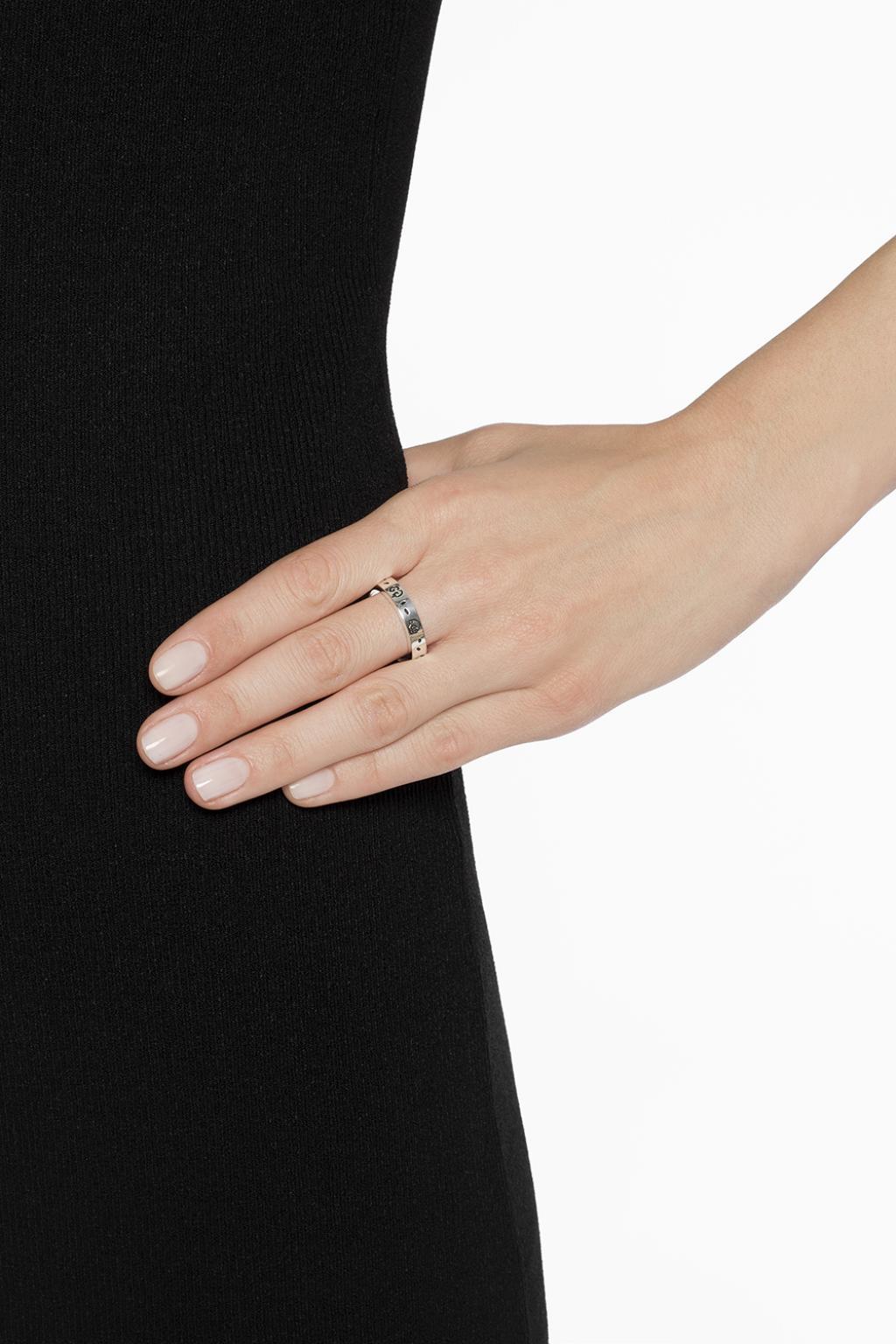 gucci ghost ring gold