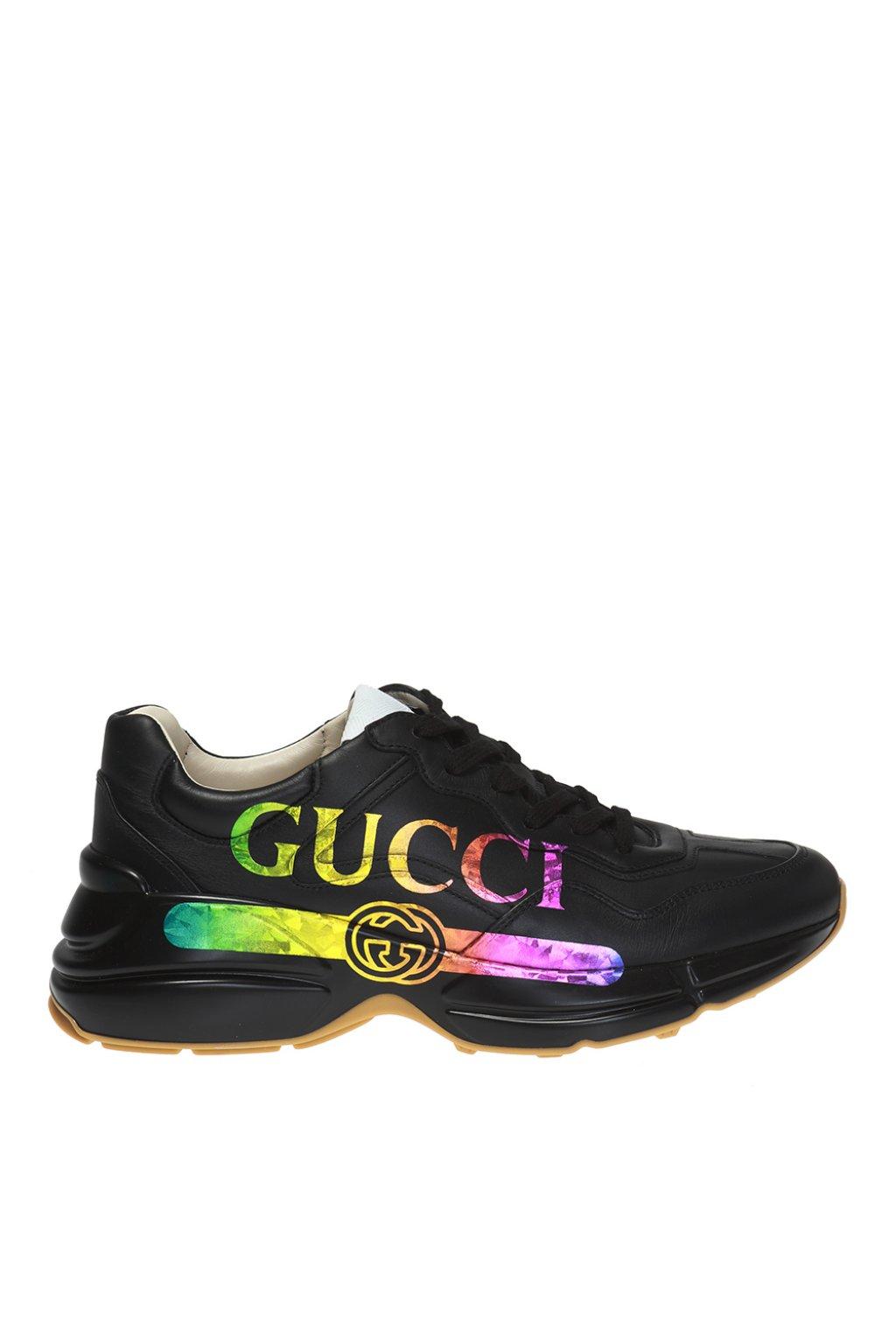 gucci rainbow trainers