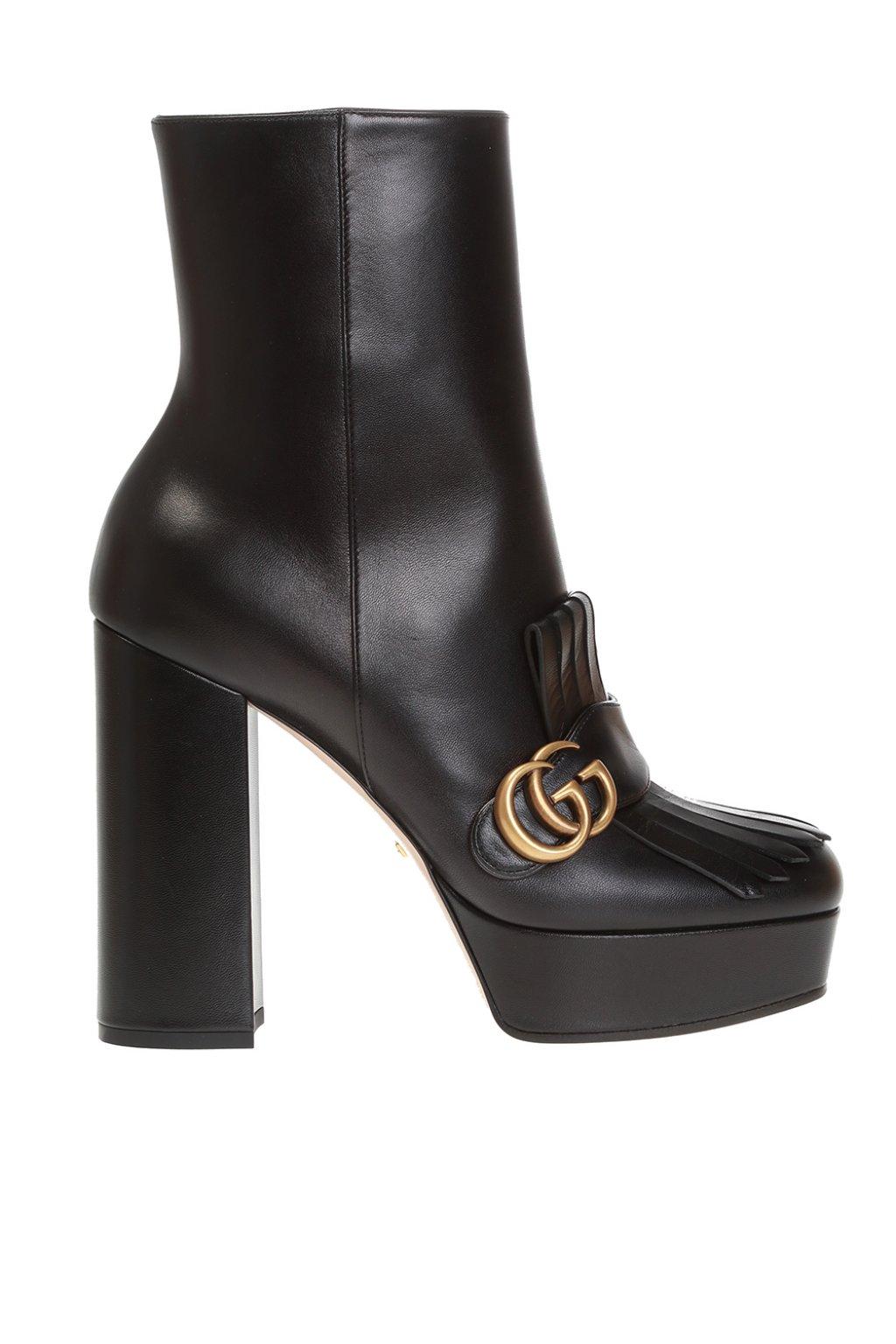 gucci boots black