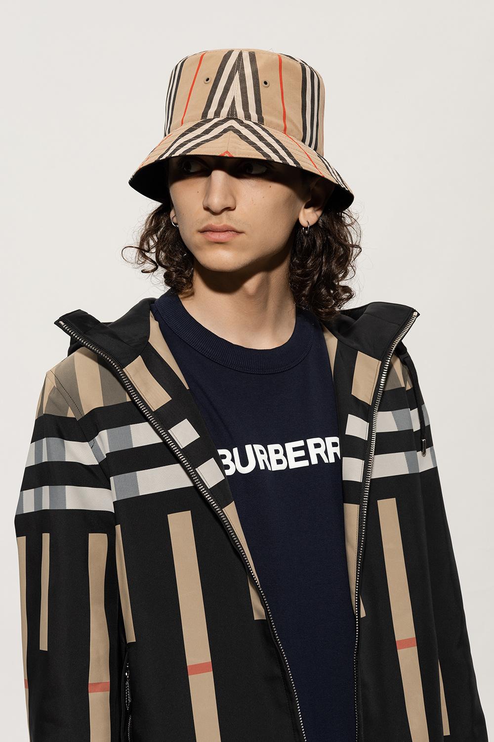 Burberry Reversible Bucket Hat in Black for Men Lyst