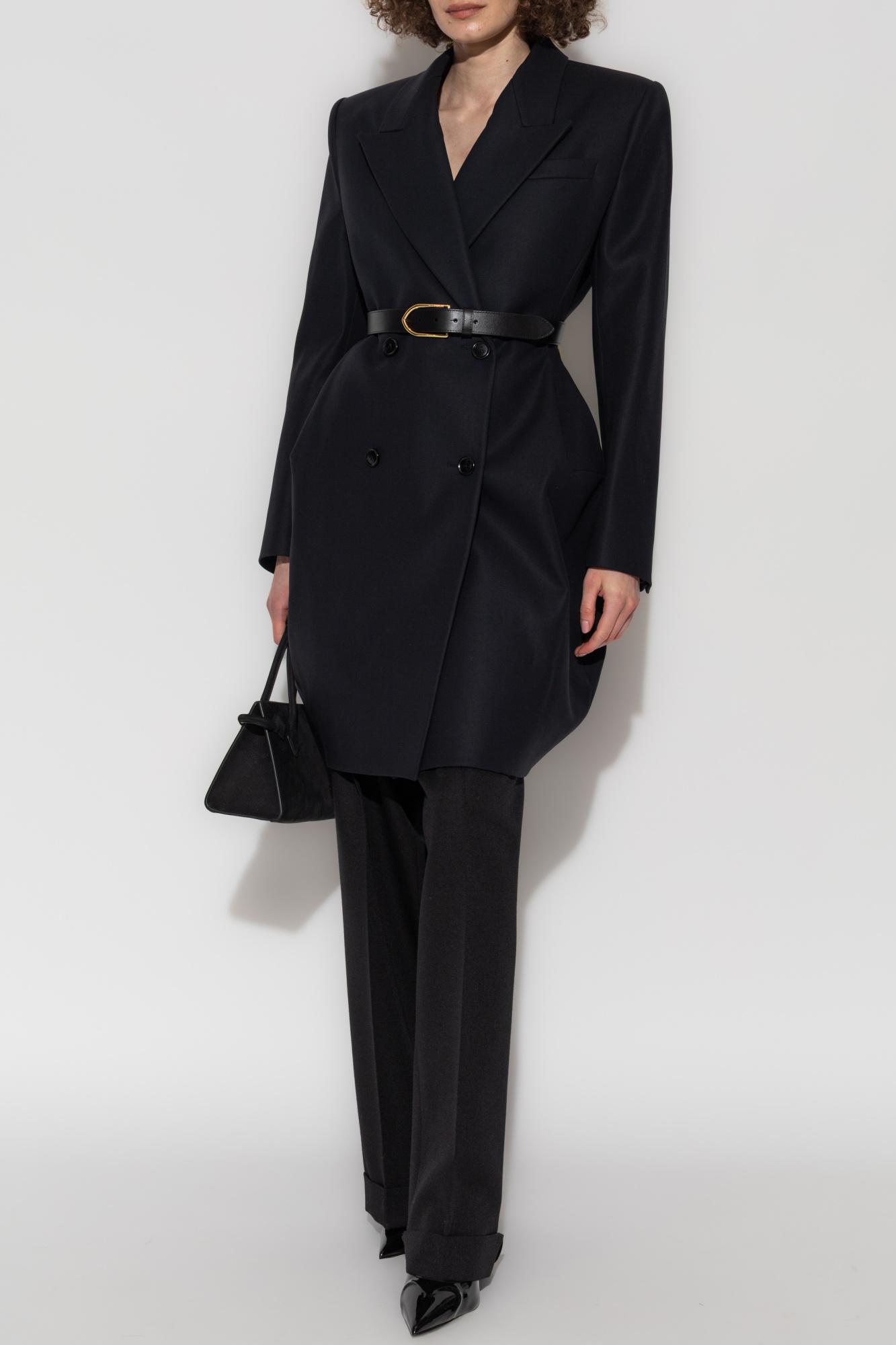コート Alaia Coats Alaïa Split Sleeve Belted Trench Coat | Nordstrom