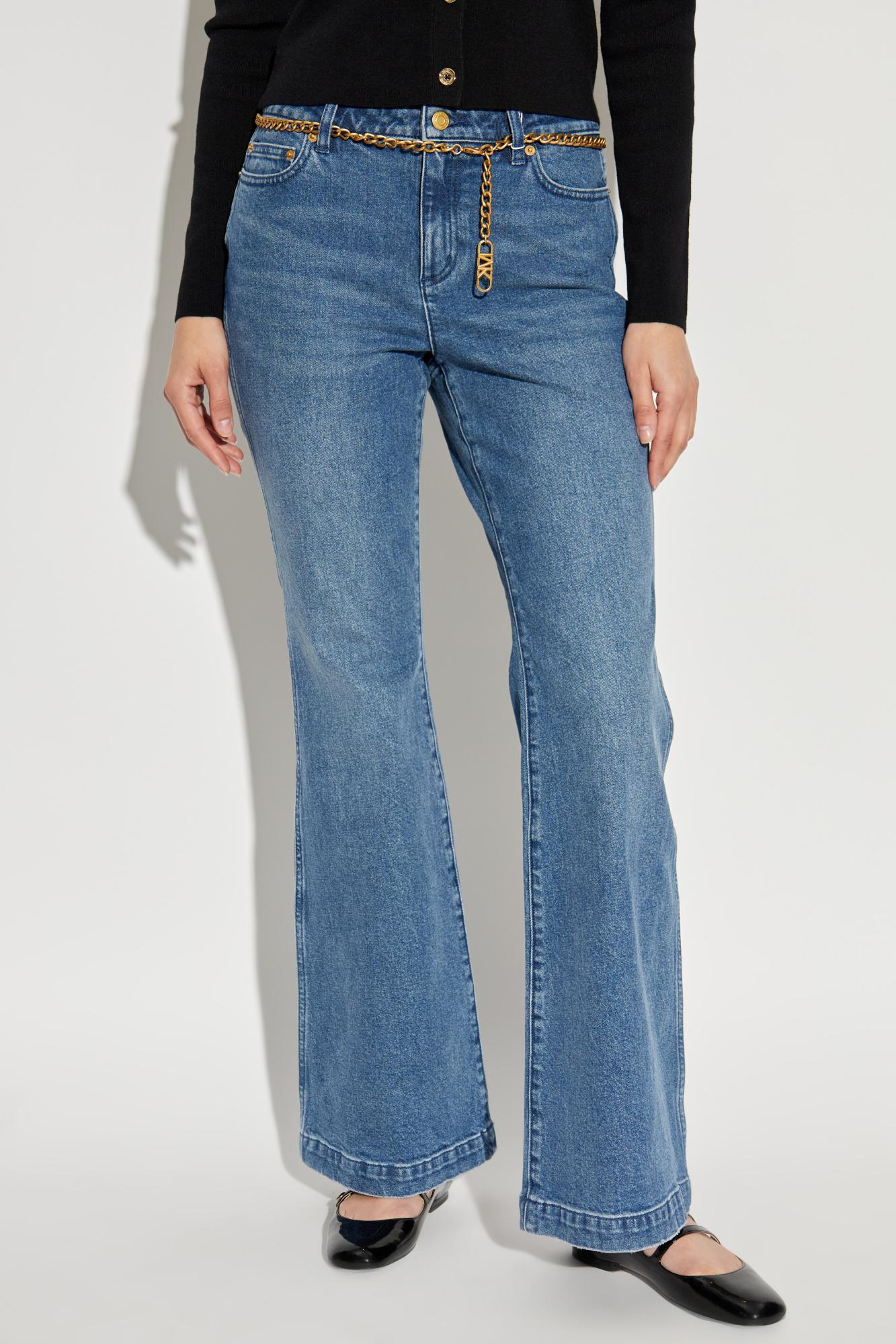 【関税&送料込】Michael By Michael Kors Flare Fit Jeans MICHAEL Michael Kors Flare and bell bottom jeans for Women