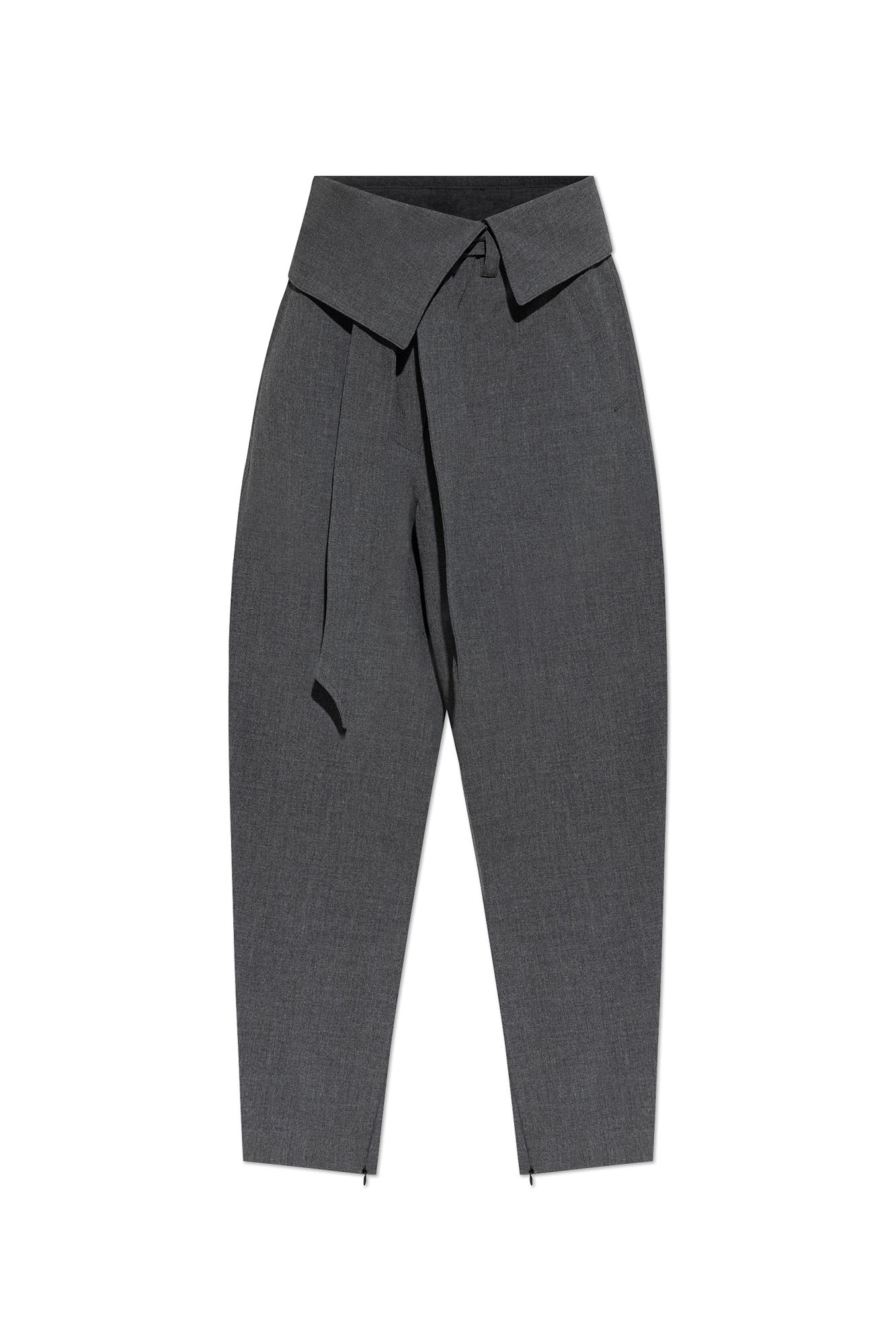 パンツ THE ATTICO Women Straight Pants 250WCP00034 876 GREY 248WCP102W055_084_8.jpg?sw=206