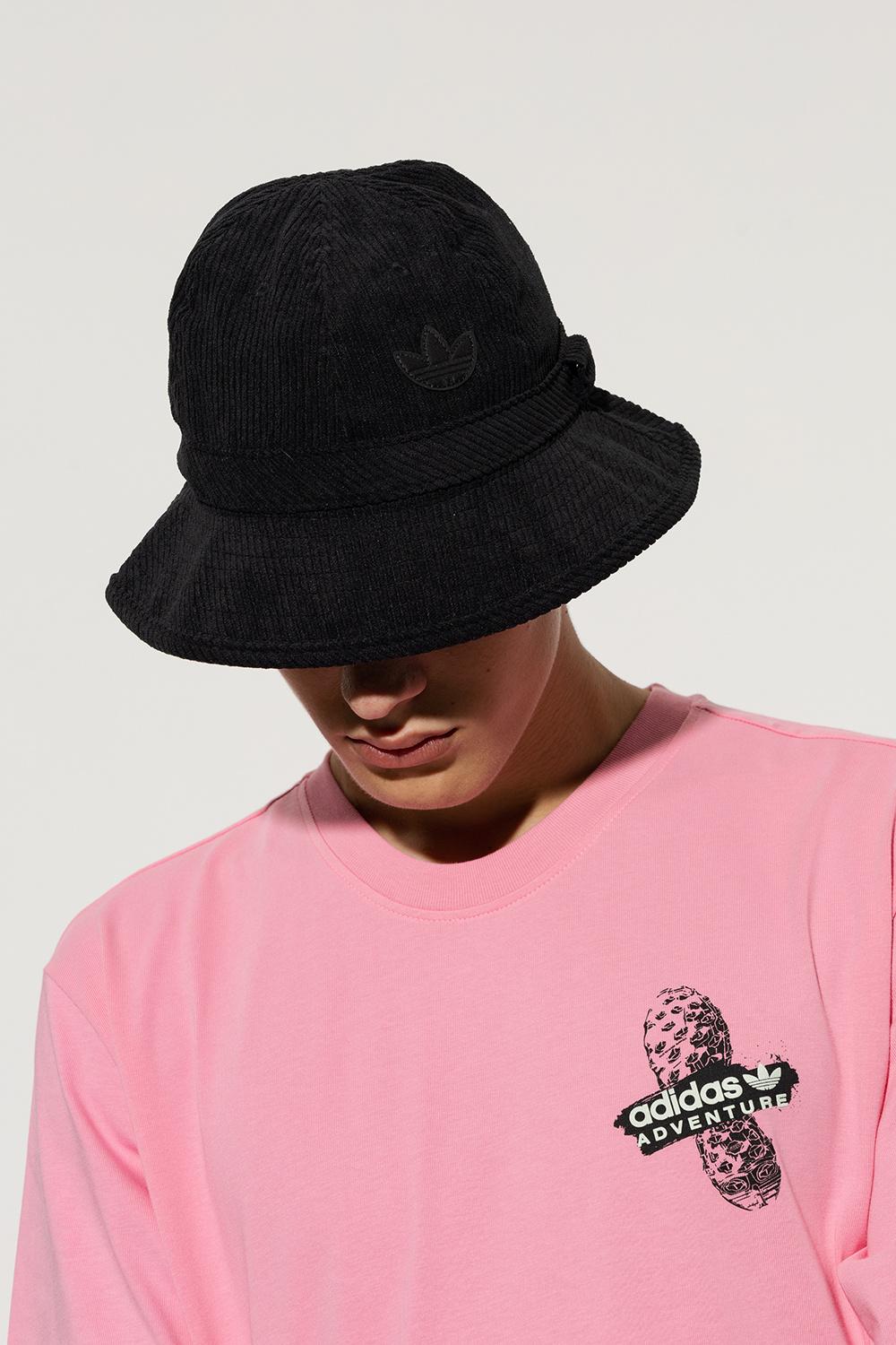 adidas Originals Corduroy Bucket Hat in Black | Lyst