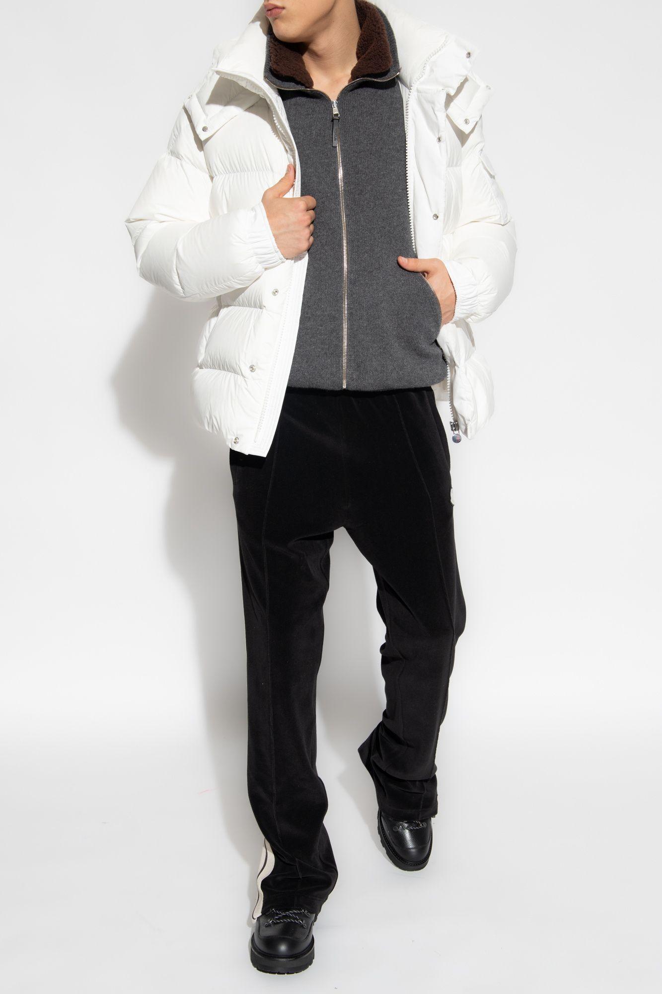 Moncler 'vezere' Down Jacket in White for Men | Lyst