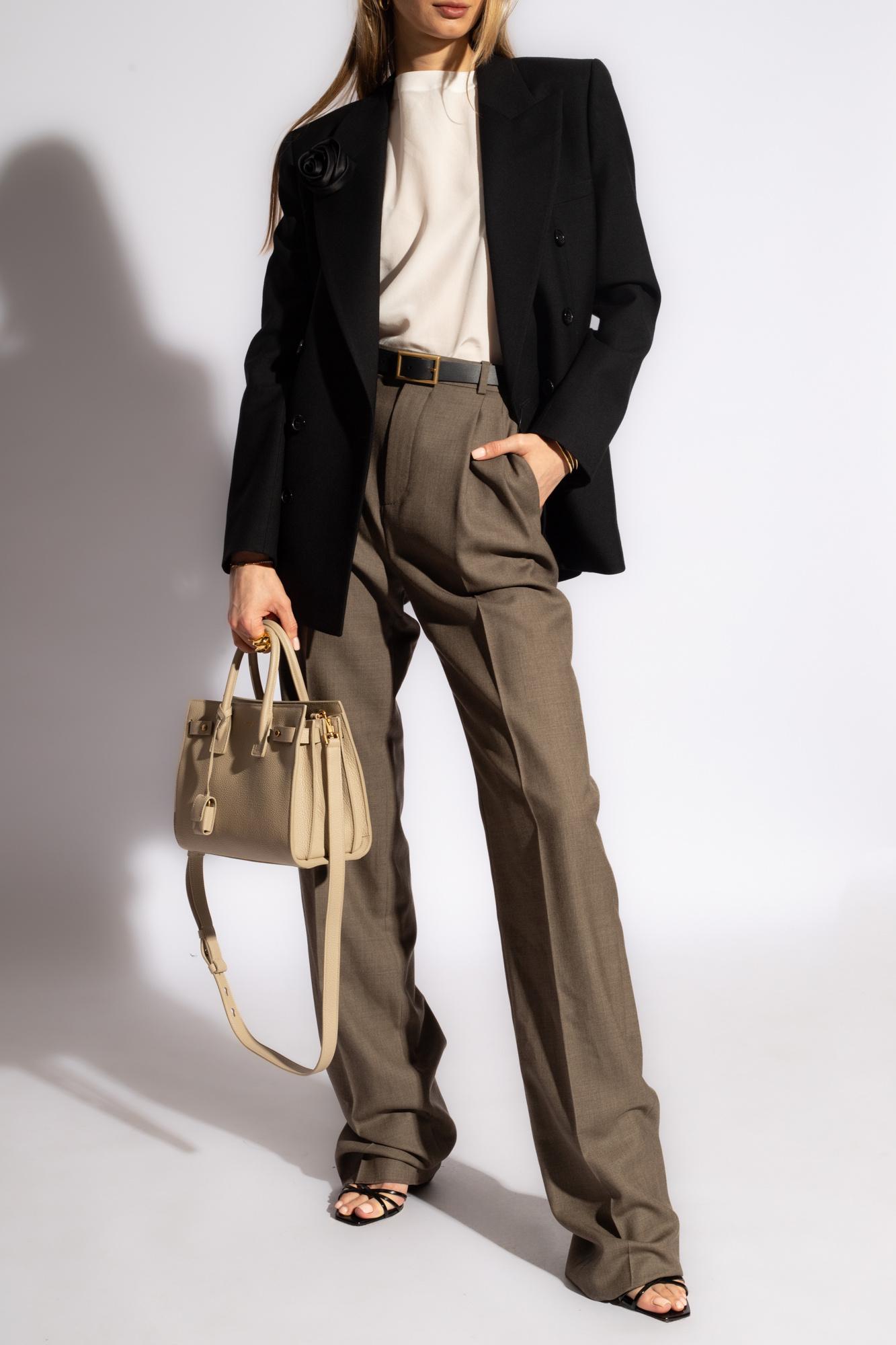 SAINT LAURENT PARIS 17aw】 BELTED SLACKS（Saint Laurent