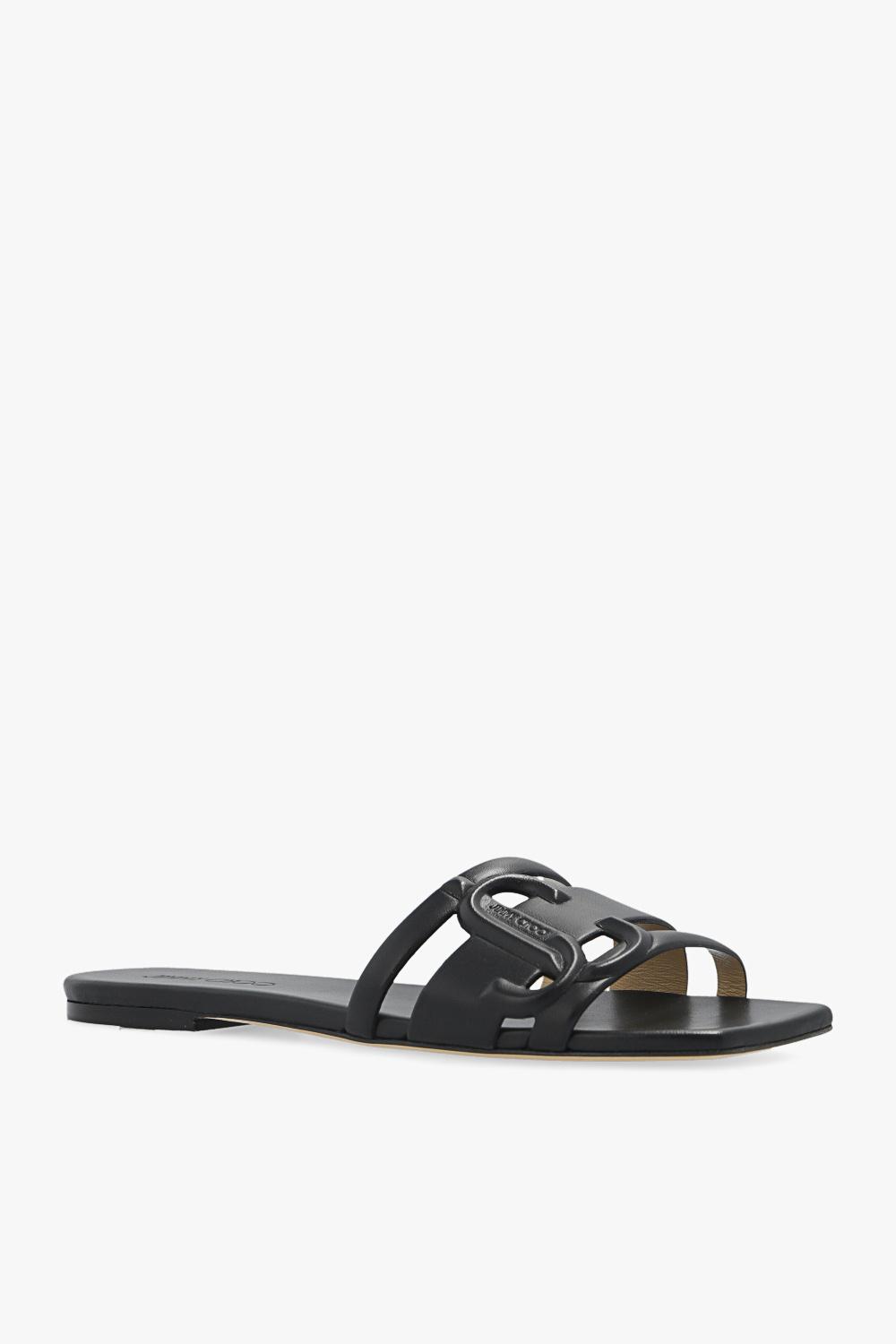 Jimmy Choo 'laran' Slides in Black | Lyst UK
