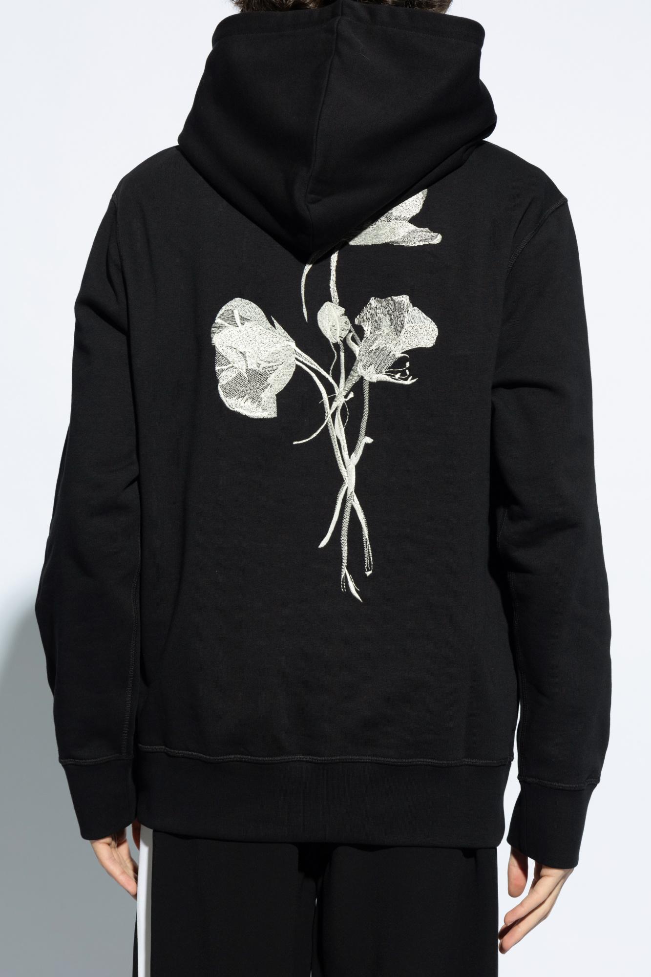 Black alexander mcqueen hoodie new arrivals