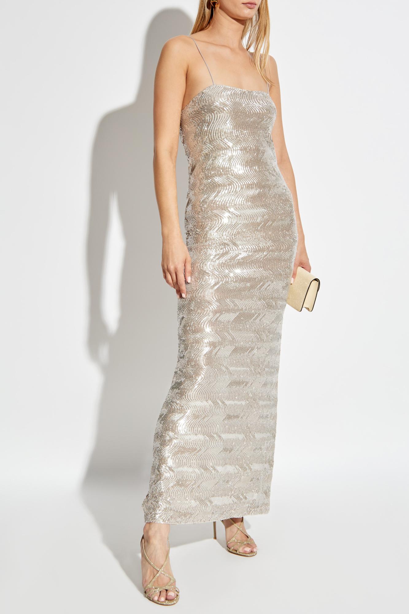 Forte Forte Dress With Slit in White | Lyst