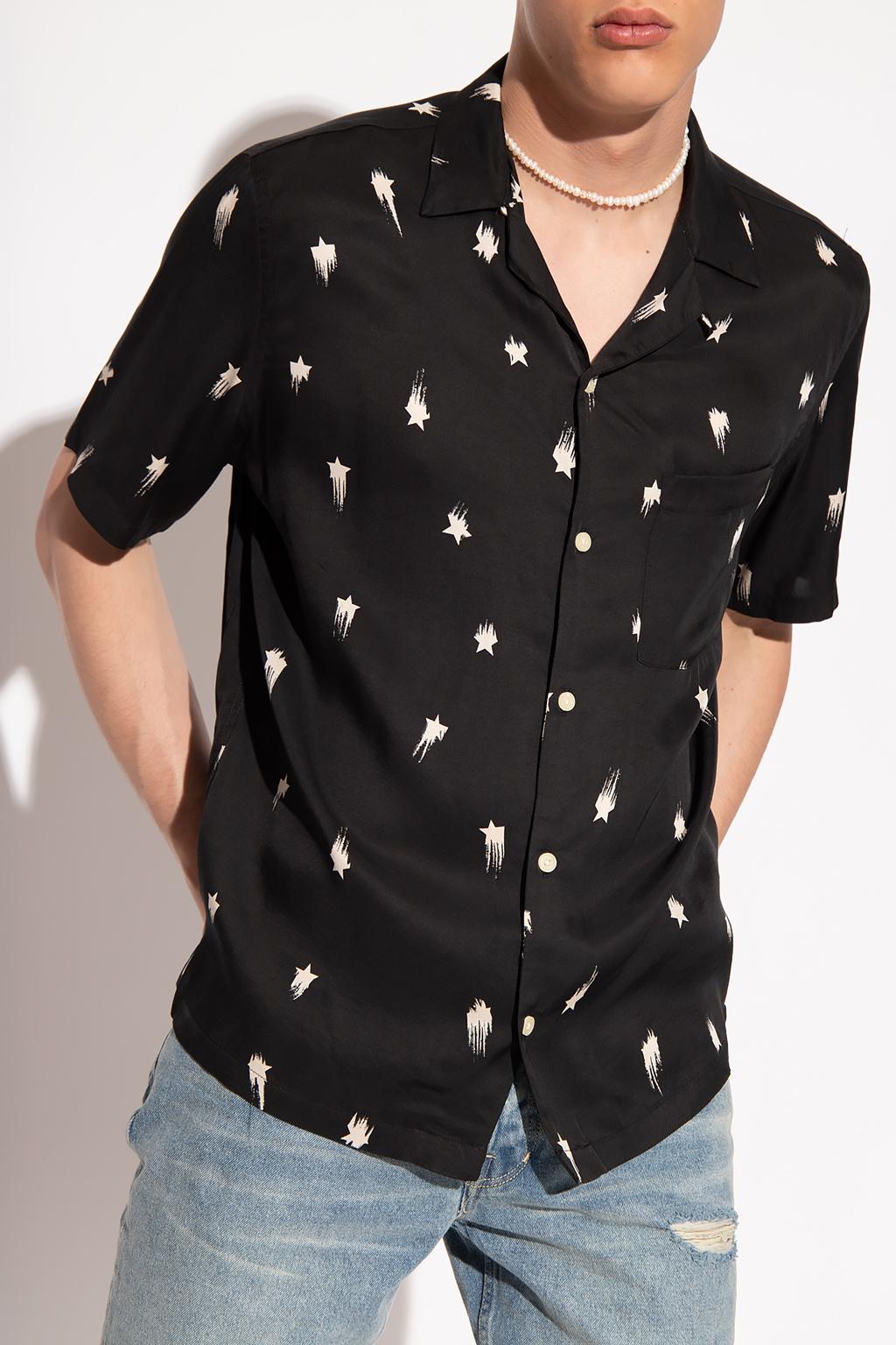 AllSaints 'starburn' Shirt in Black for Men