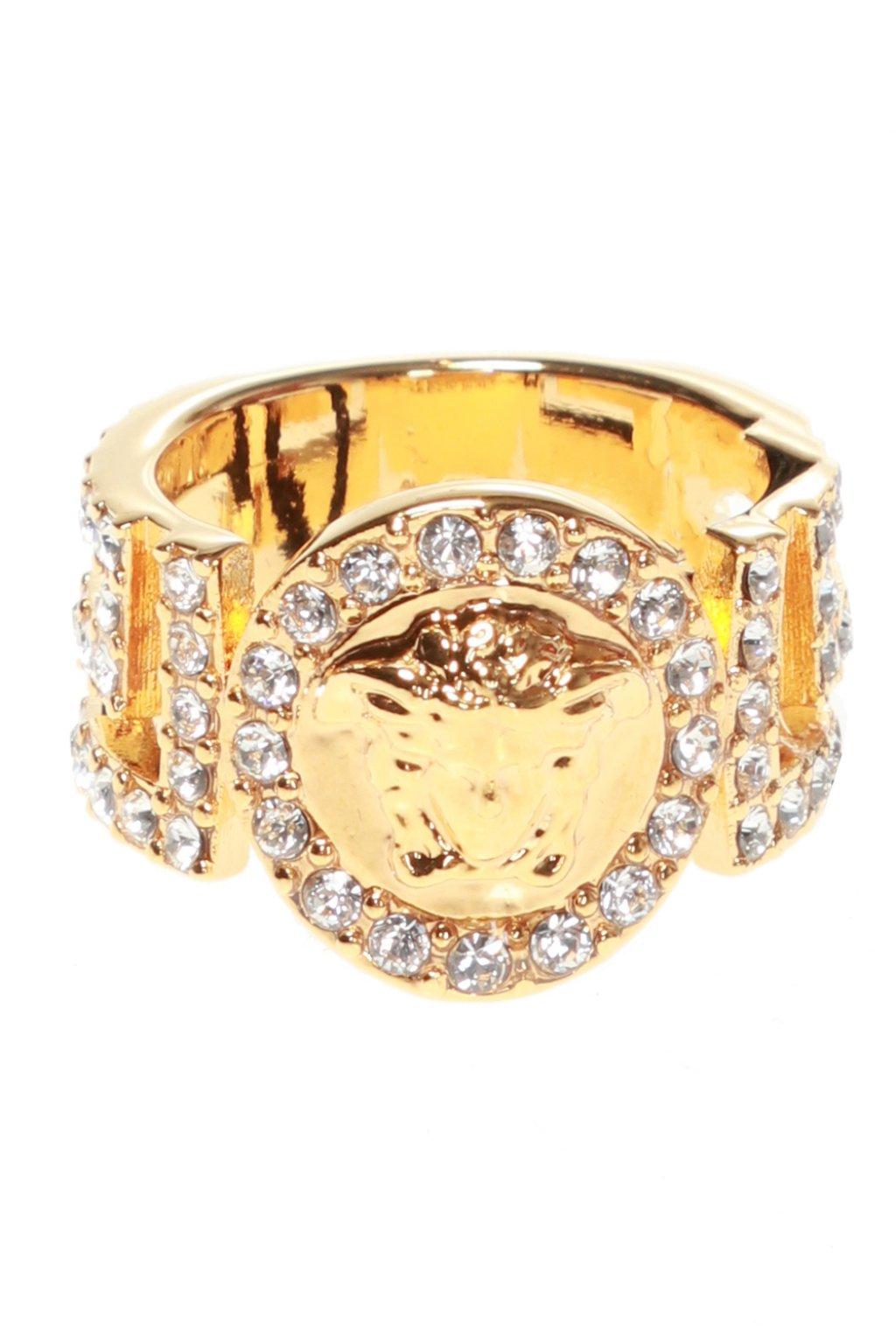 versace gold ring price