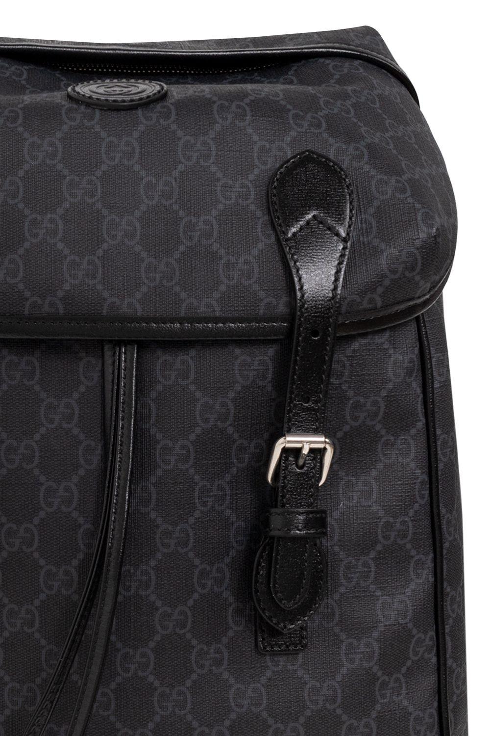 Gucci GG Supreme Pattern Backpack - Farfetch  Mens bags fashion, Bags, Mens  backpack fashion